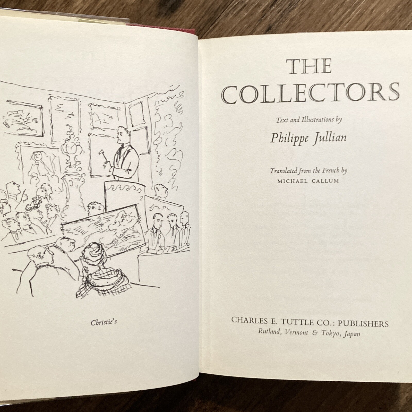 The Collectors – Philippe Jullian (1st US edition) Charles E. Tuttle, 1970