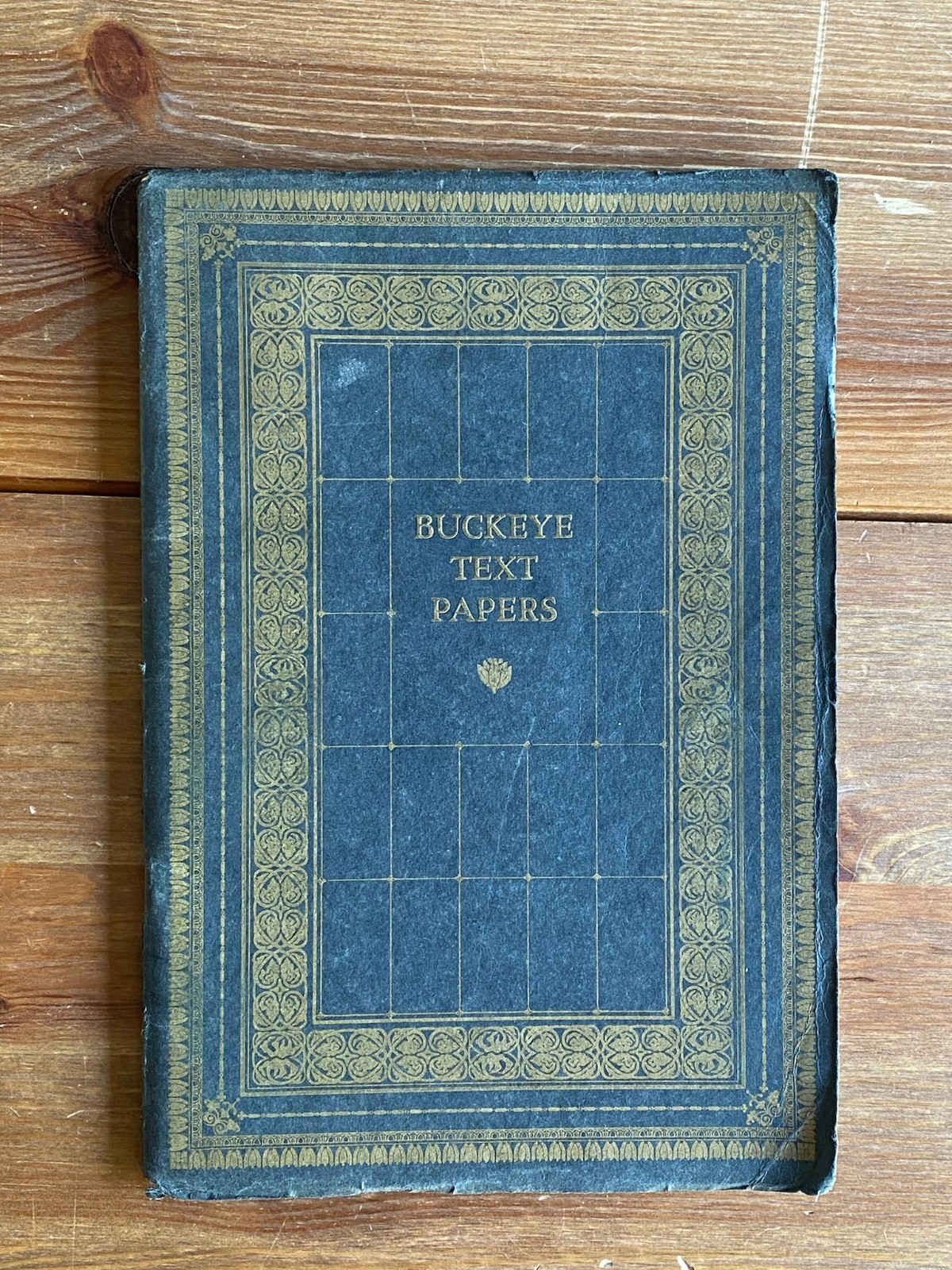 Printing History & Paper Making Ephemera ~ Buckeye Text Papers ~ Beckett Co HC