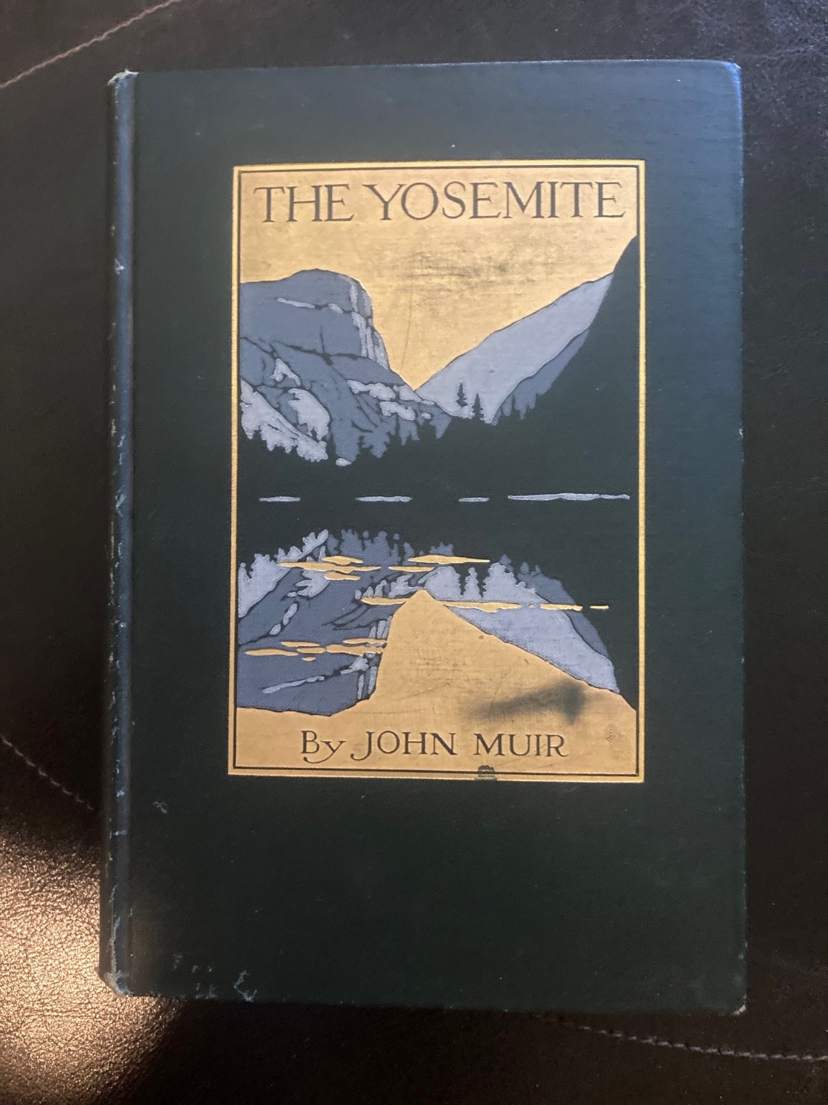 The Yosemite by John Muir, 1912, 1st edition, 1st printing, fold out maps