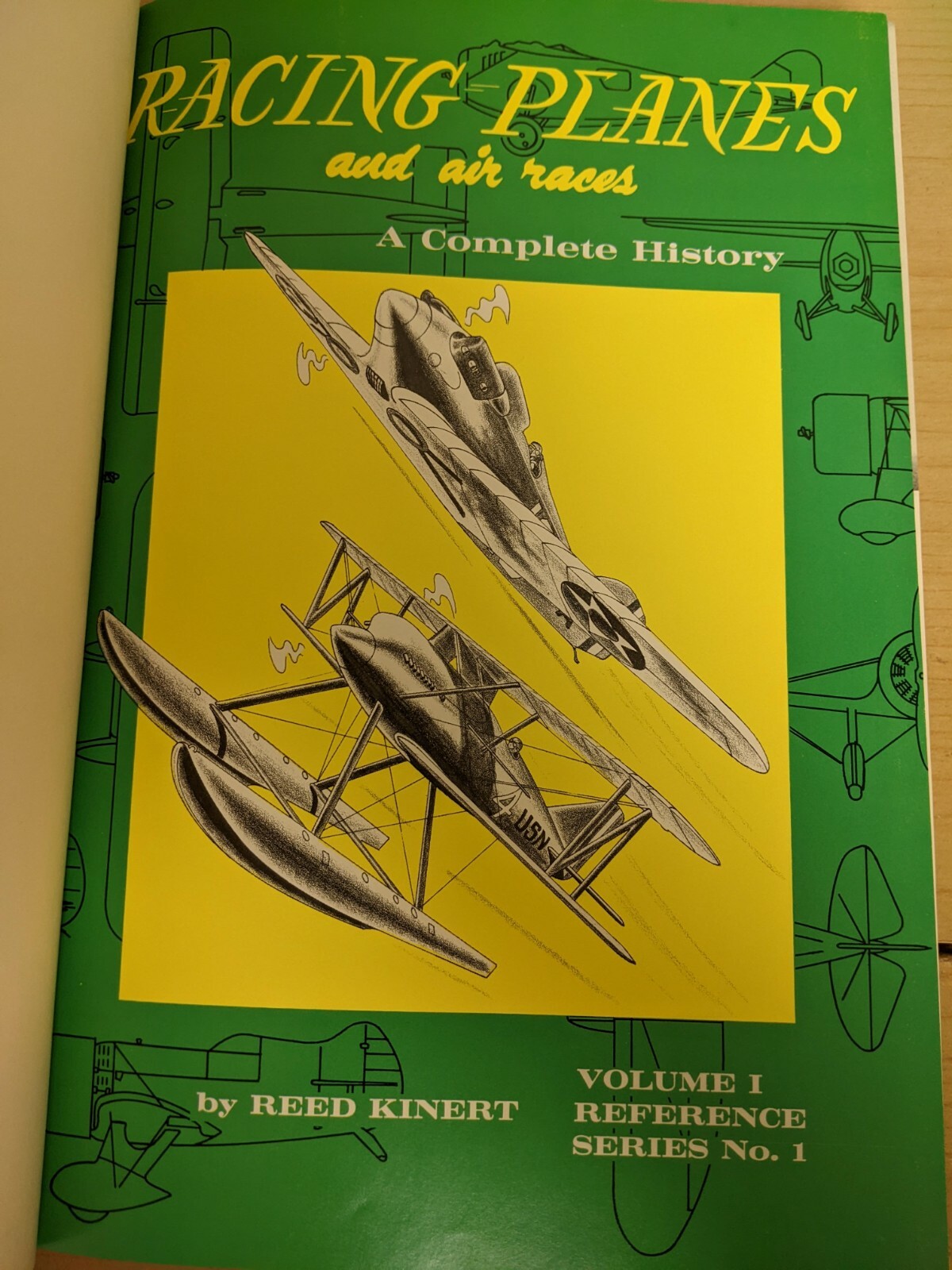 Racing Planes & Air Races 1909-1967_Volume I_Hardback_Reed Kinert_AERO Publisher