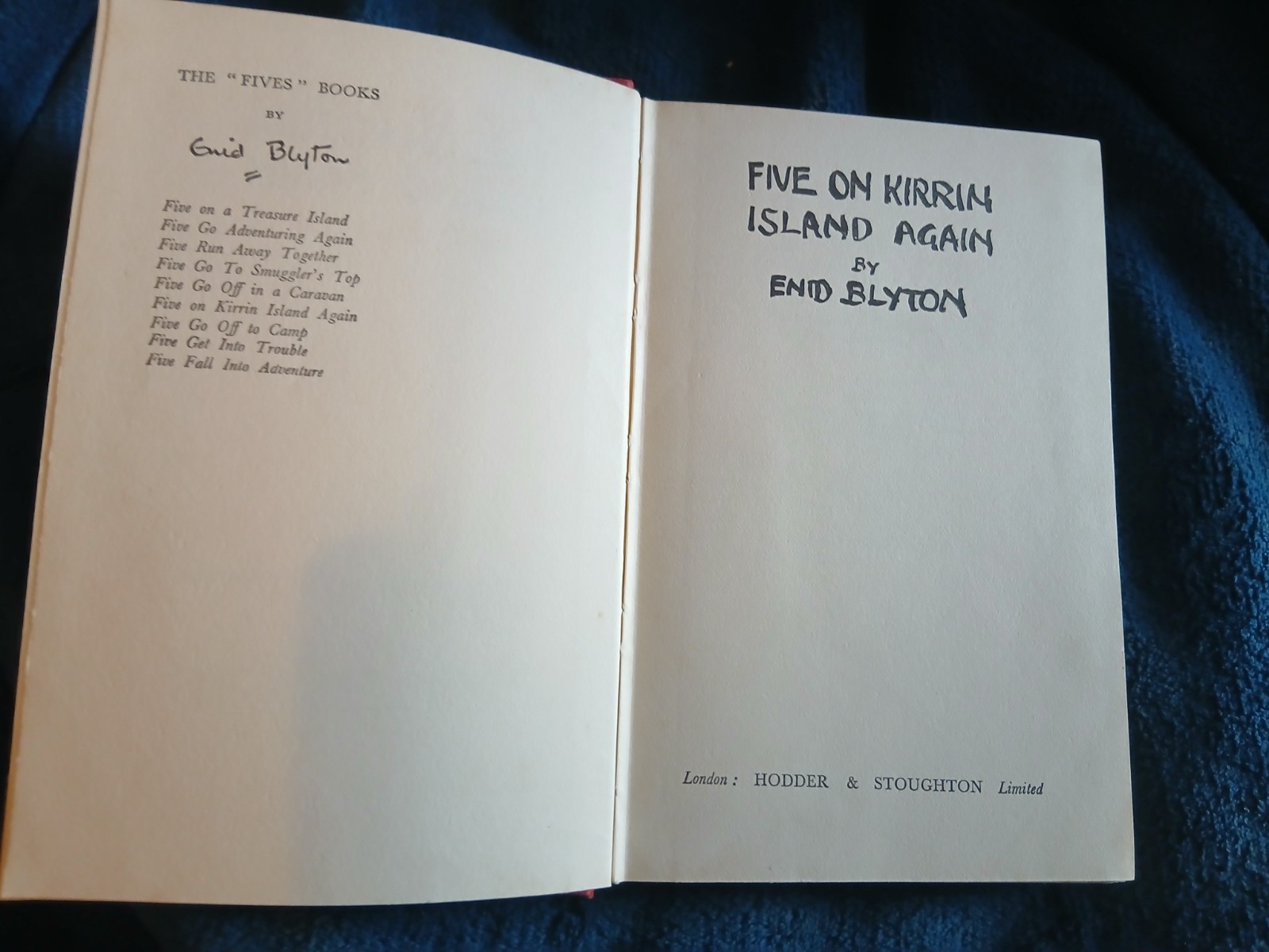 Five On Kirrin Island Again: Book. 1951 (36)