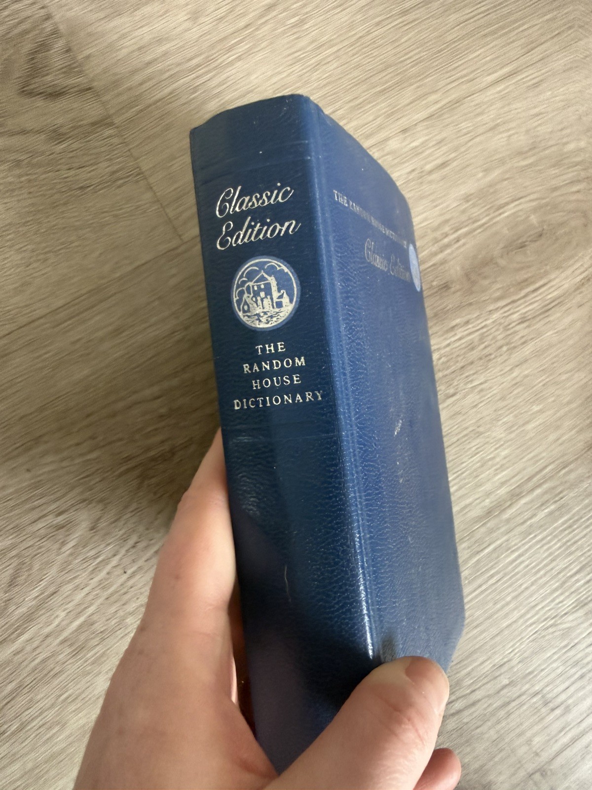 Vintage 1983 Random House Dictionary – Classic Edition – Blue Book