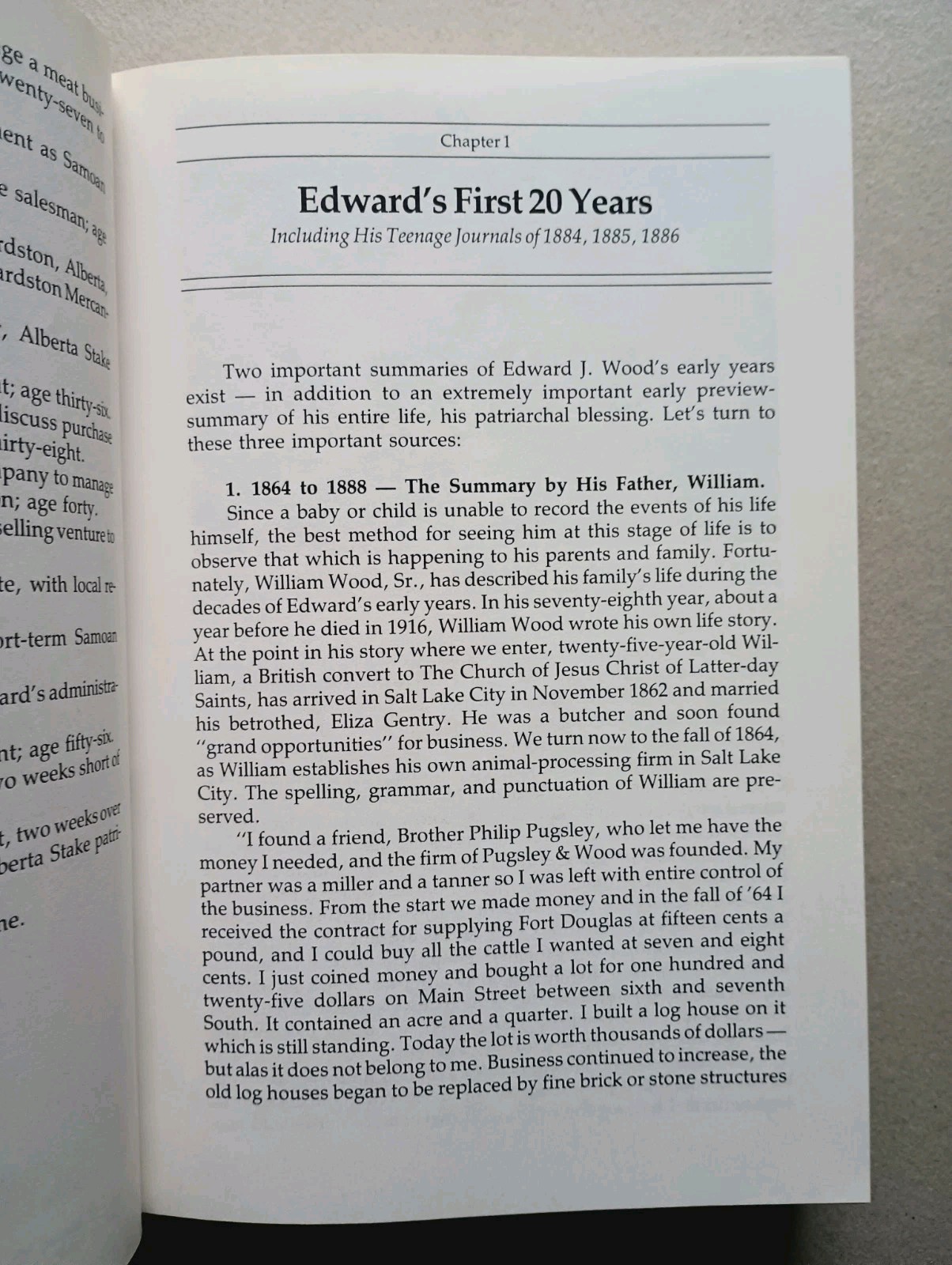 A Treasury of Edward J. Wood (1983) Olive Wood Nielson First Printing HC