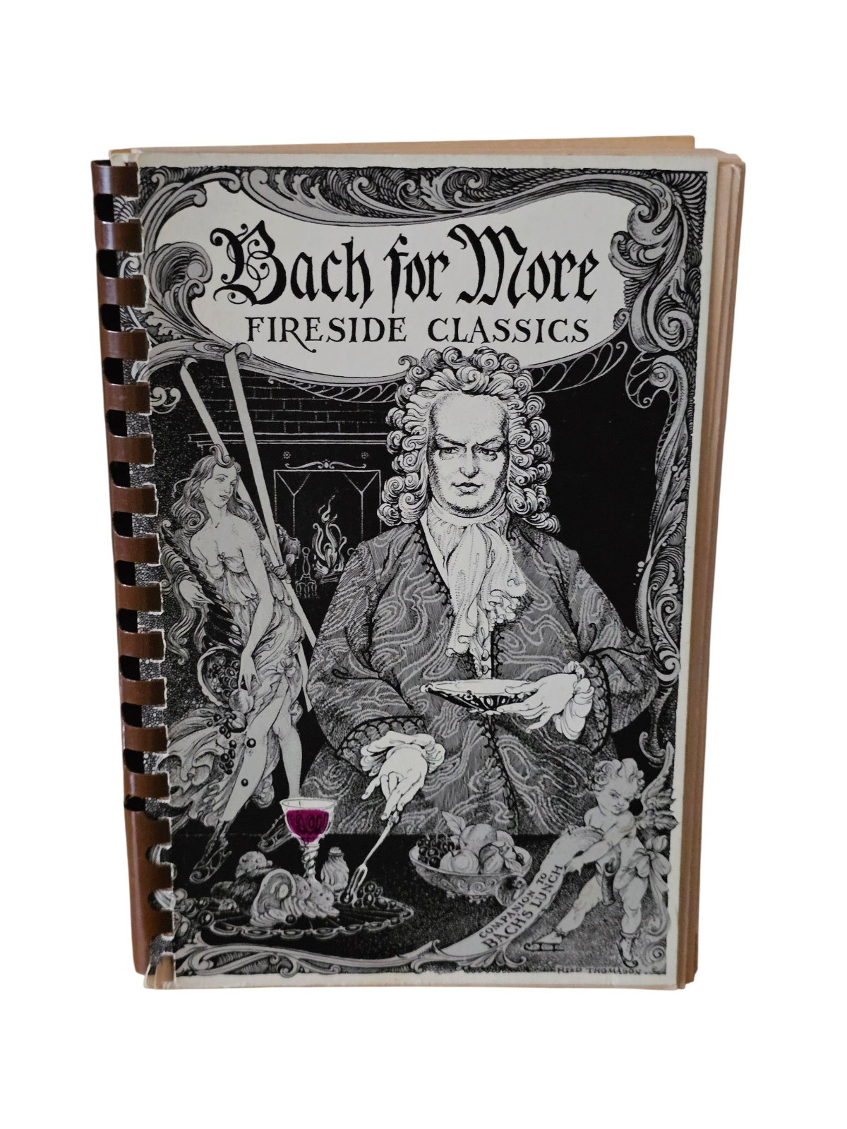 Bach for More Fireside Classics Cookbook Vintage 1974 Cleveland OH