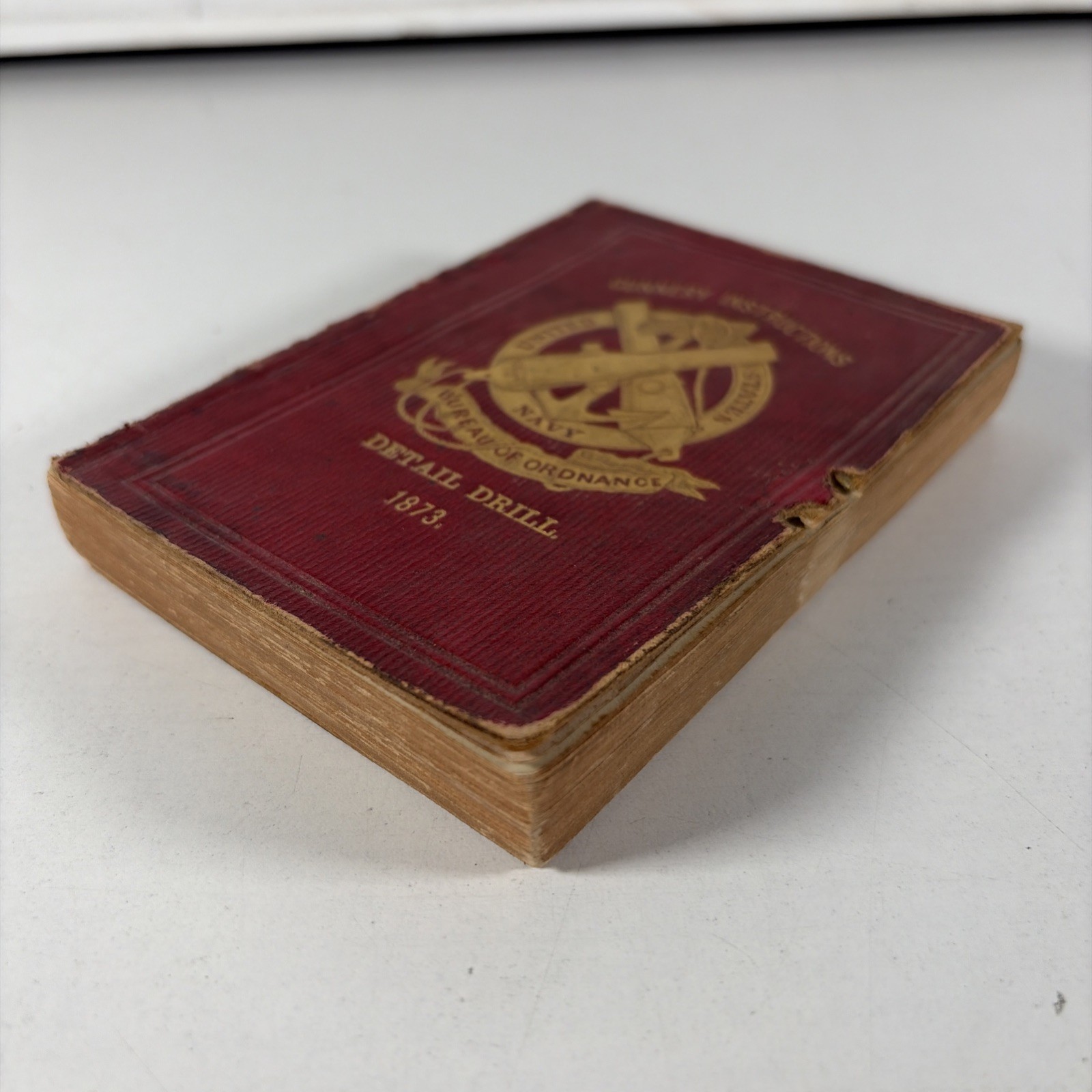 Gunnery Instructions United States Navy Bureau of Ordnance Detail Drill 1873