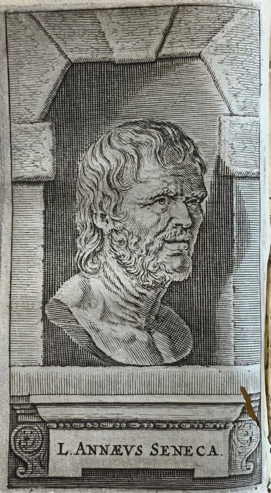 1658 M. Annæi Senecæ (Seneca) Philosophi + Rhetoris Daniel Elzevir Amsterdam