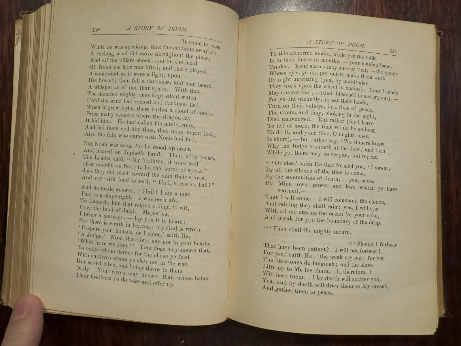 The Poetical Works of Jean Ingelow circa 1880 Antique Carved Padded Leather RARE