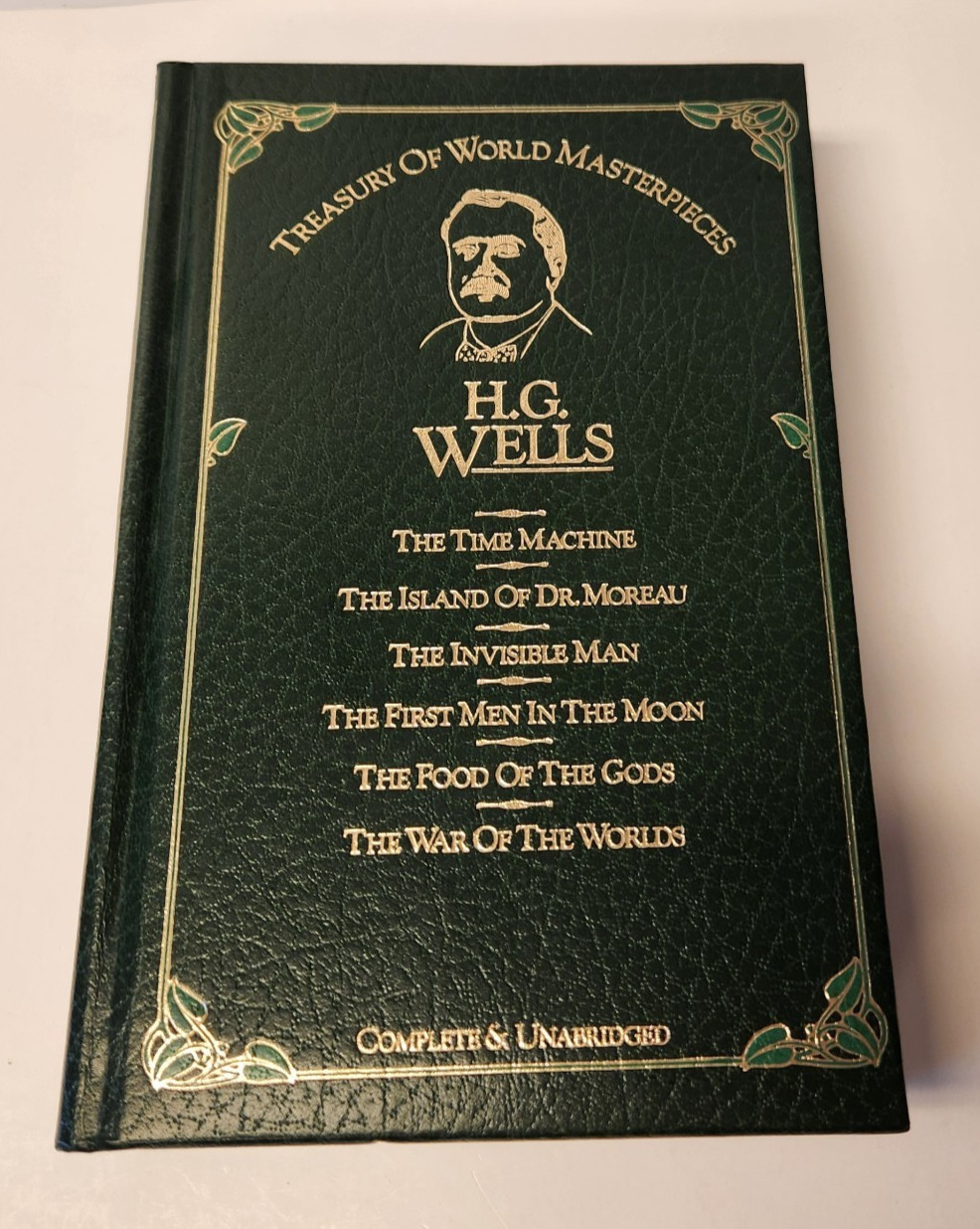 H. G. Wells : Treasury of World Masterpieces – Deluxe Bonded Leather Edition