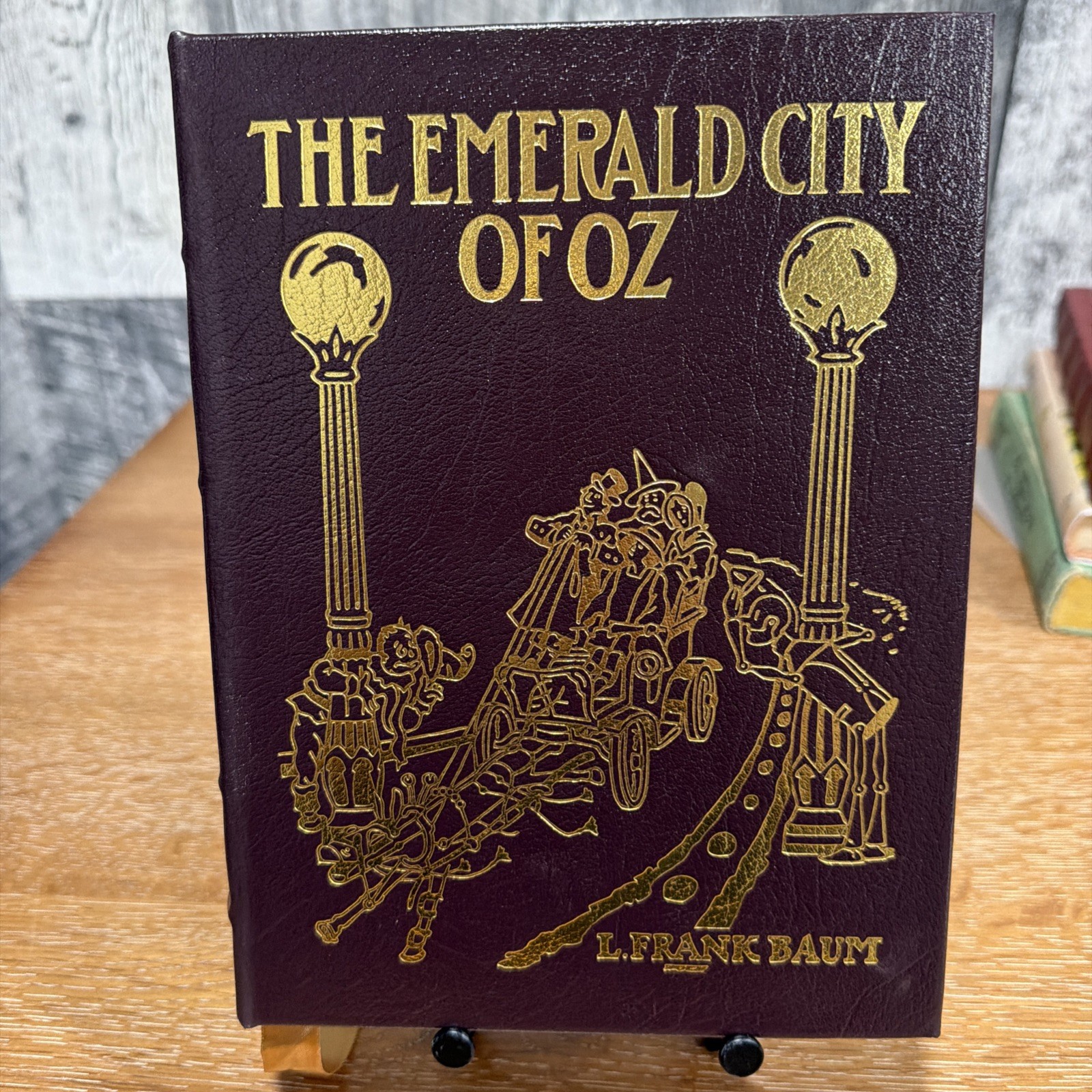 Easton Press The Emerald City Of Oz By L. Frank Baum Leather bound! Rare Find