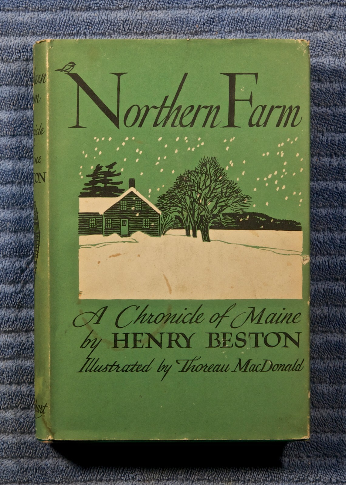 1948 1st HC, Northern Farm: A Chronicle of Maine by Henry Beston-Rinehart & Co.