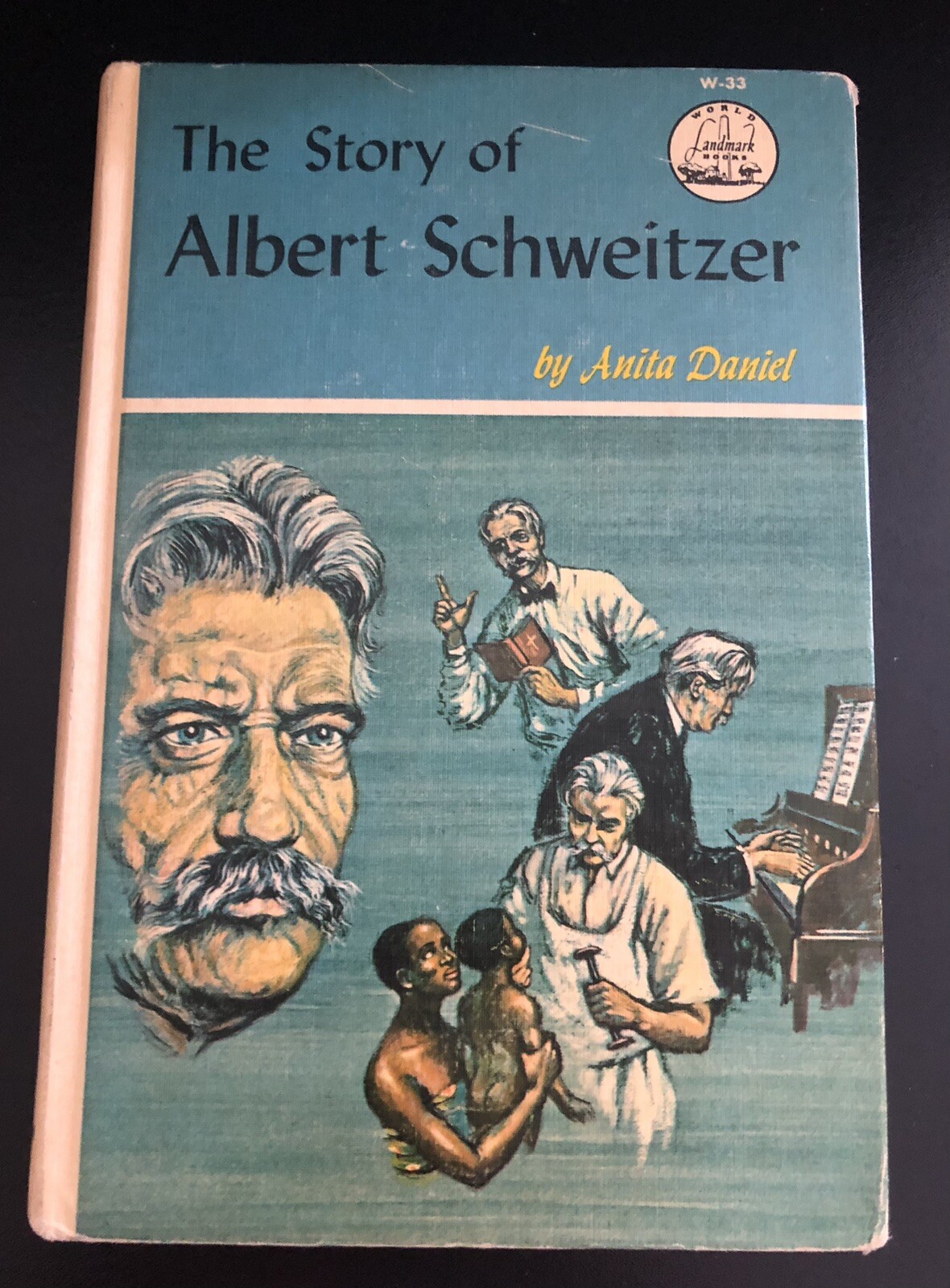 *VINTAGE* The Story of Albert Schweitzer by Anita Daniel Hardcover 1957