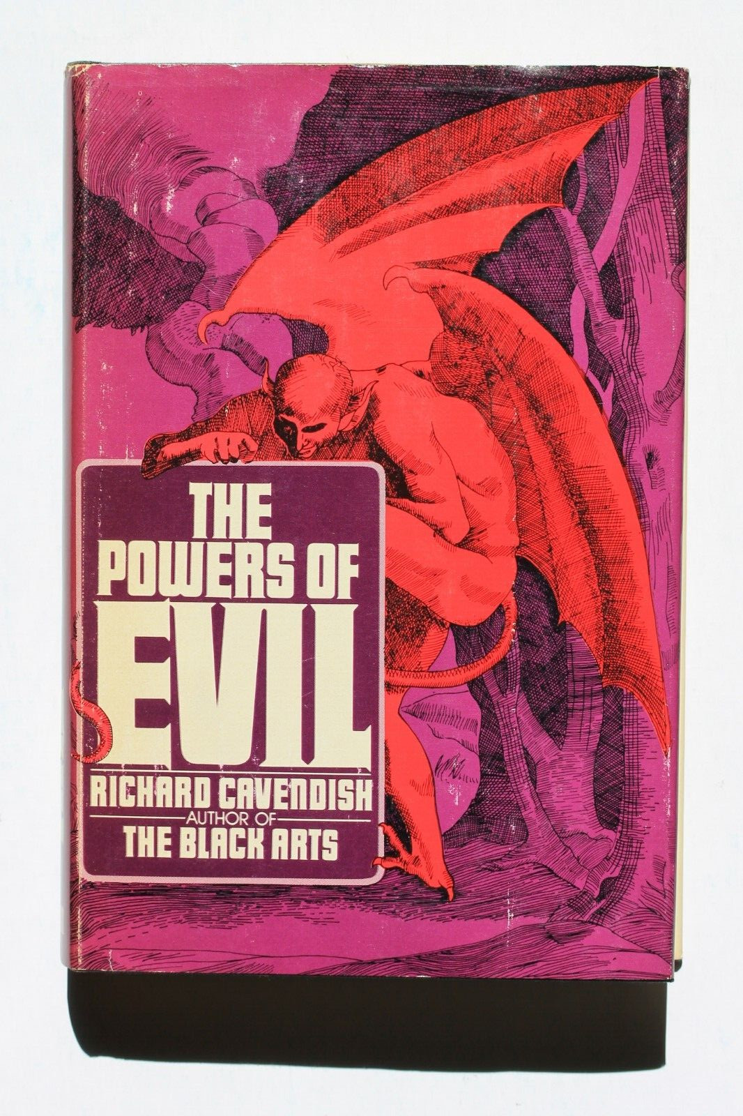 THE POWERS OF EVIL, Richard Cavendish, First American Edition 1975 hardcover+dj