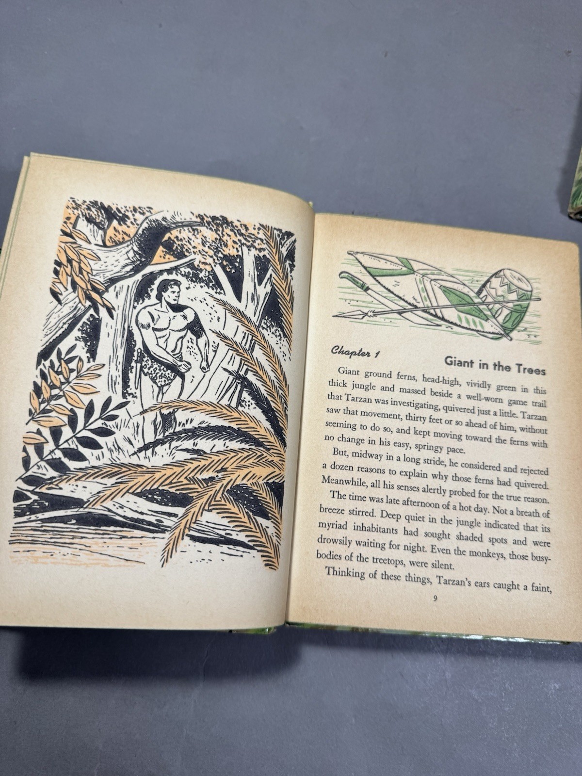 Lot of Vintage Tarzan Big Little Books Whitman Publishing Company