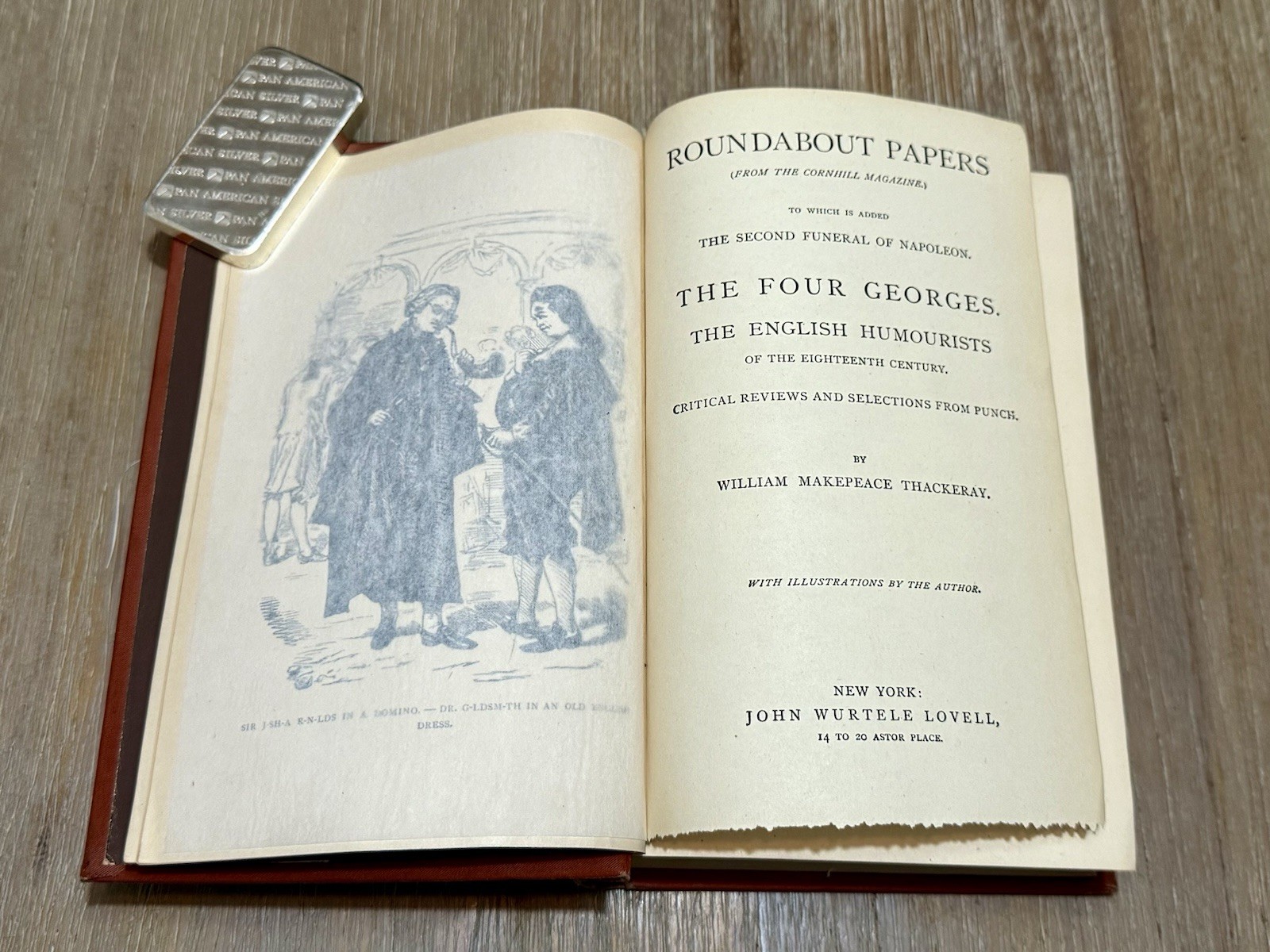 Thackeray’s Works by William Makepeace Thackeray 1880 / 8 Volumes / Antique