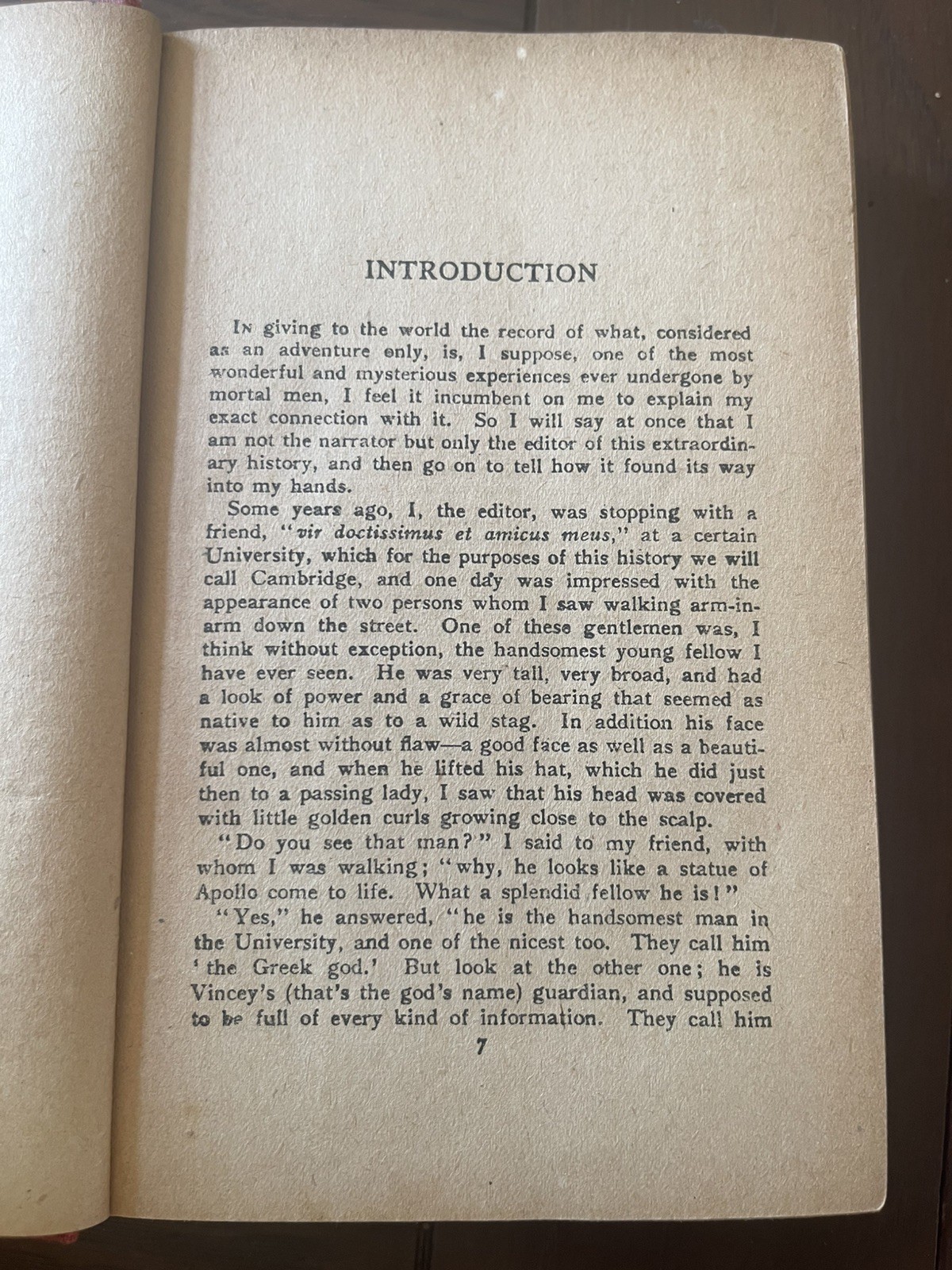 She By H. Rider Haggard Hodder & Stoughton 1919 Rare Antique Book