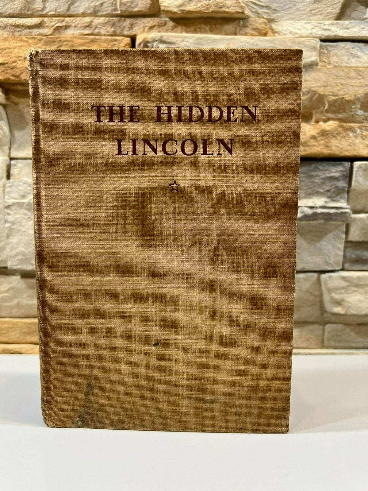 The Hidden Lincoln by Emanuel?Hertz 1940 HC Abraham Lincoln Biography Book