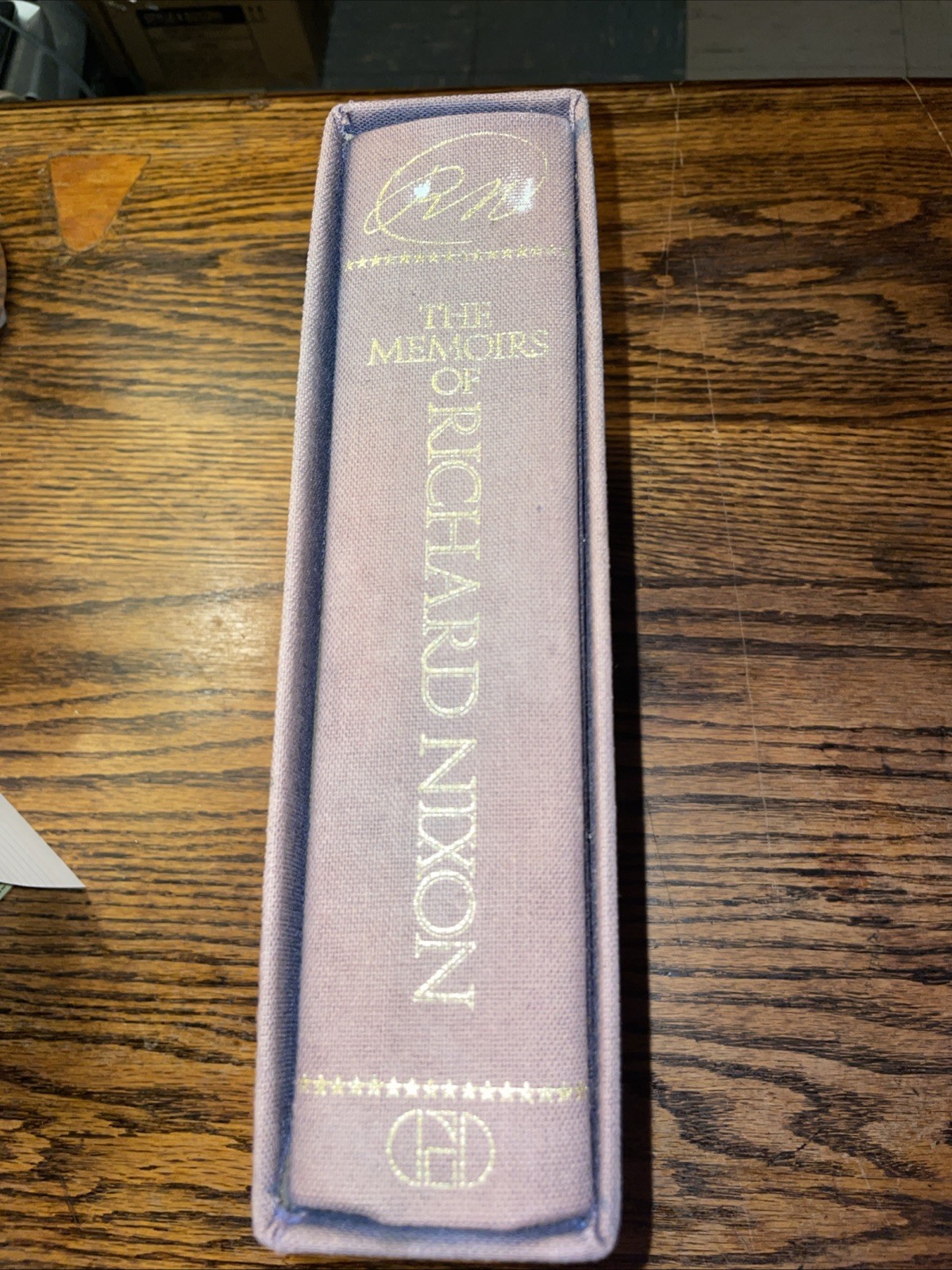 Richard Nixon Autobiography the Memoirs of Richard Nixon Hardcover HCDJ 1978