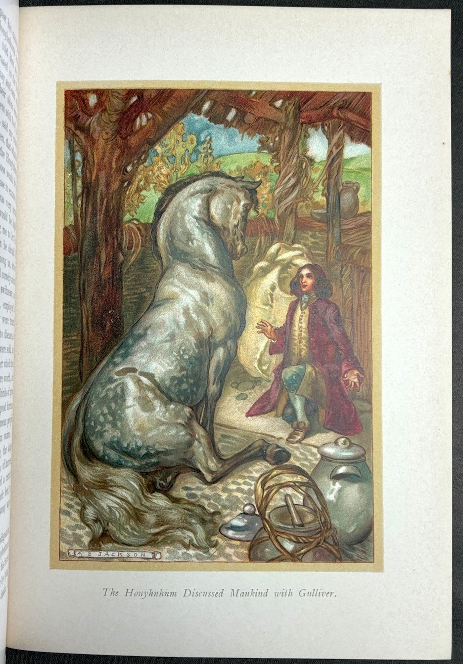 Dean Jonathan Swift / Gulliver’s Travels illustrated by E Jackson 1911