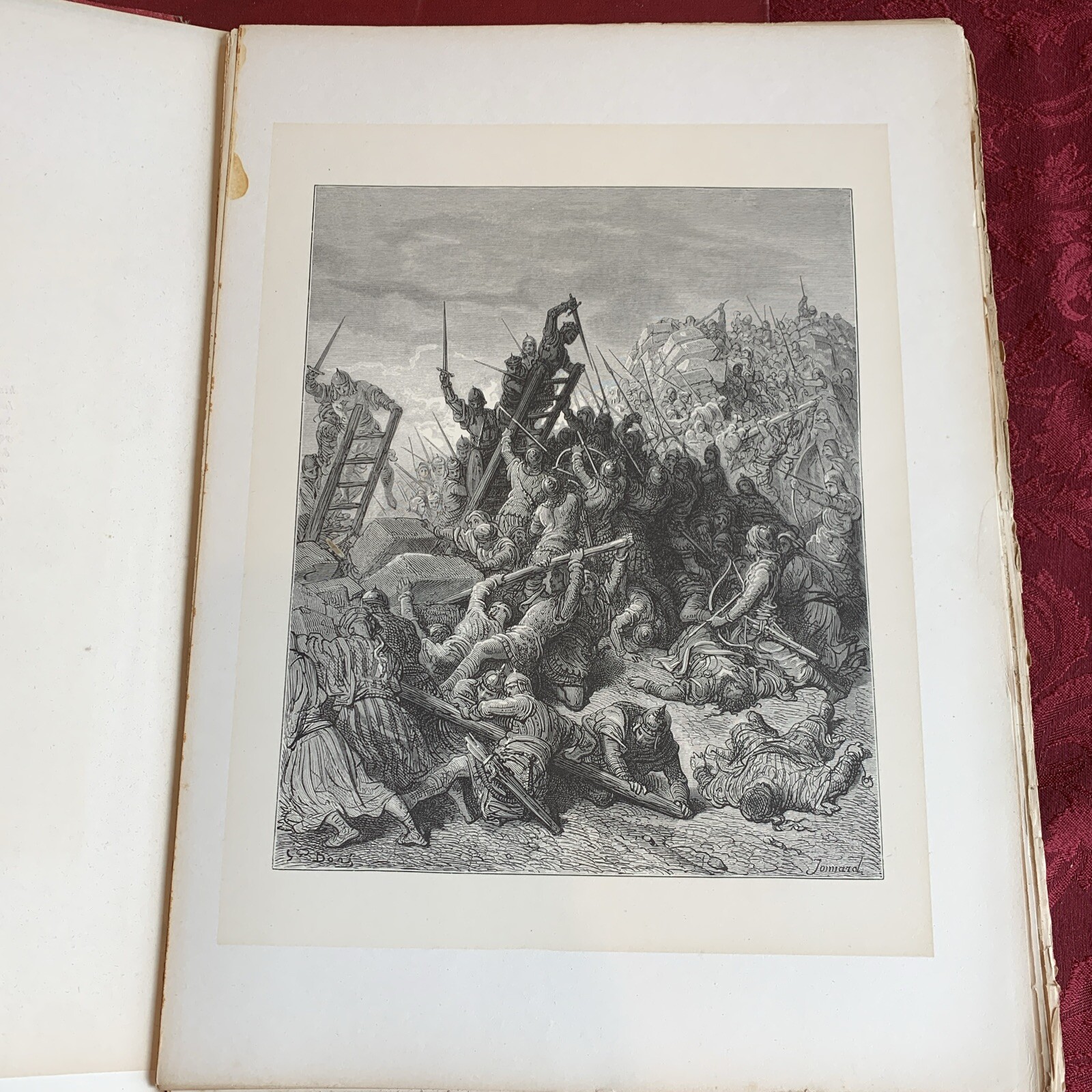 Rare 1883 History of the Crusades-Michaud-Illustrated by Gustave Doré, 5 of 25