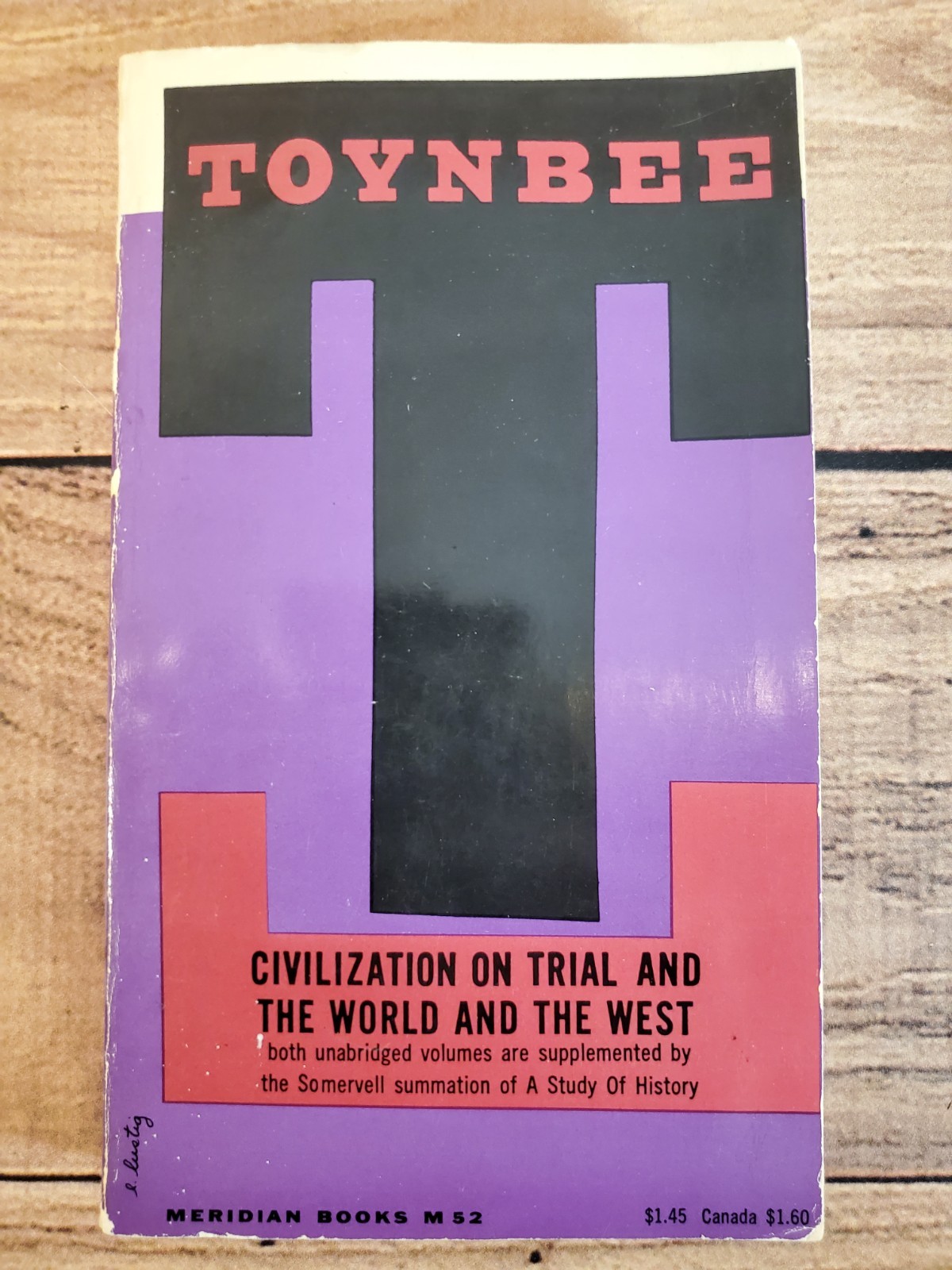 Toynbee Civilization on Trial Western History Political Theory Philosophy 1955