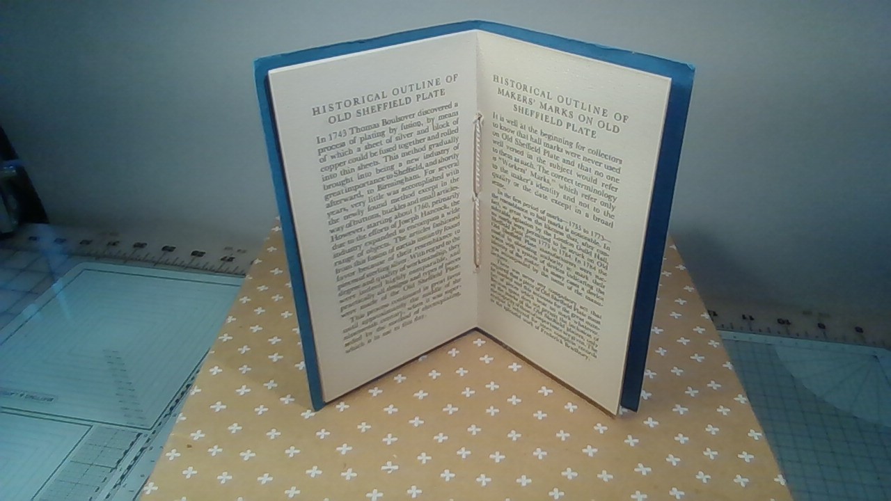 A Few Facts Concerning Antique Engl Silver & Old Sheffield Plate, & HallMarks Of