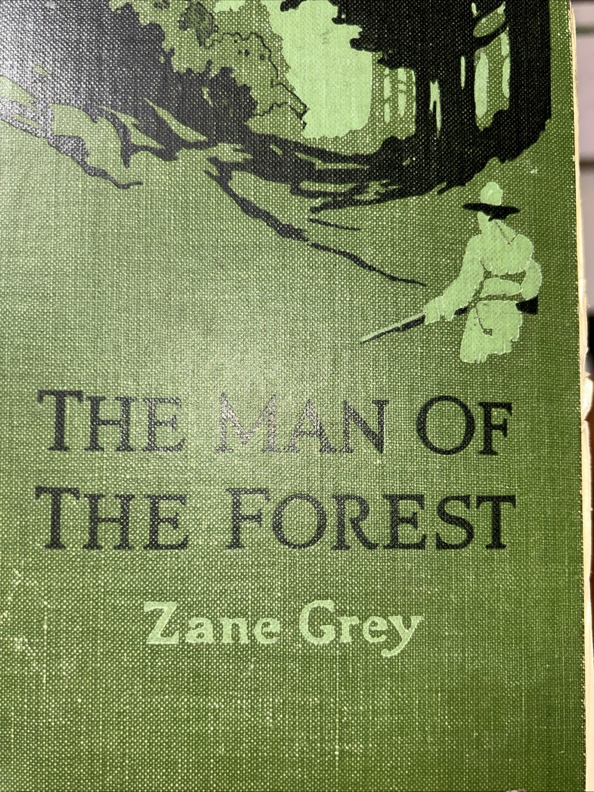 The Man of the Forest Book by Zane Grey Harper & Brothers HC 1920 1st Edition