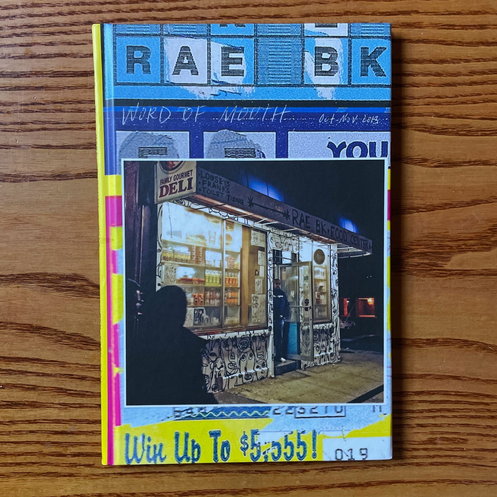 Rae BK – Word of Mouth (2013) SIGNED Limited Edition Graffiti Art With Stickers