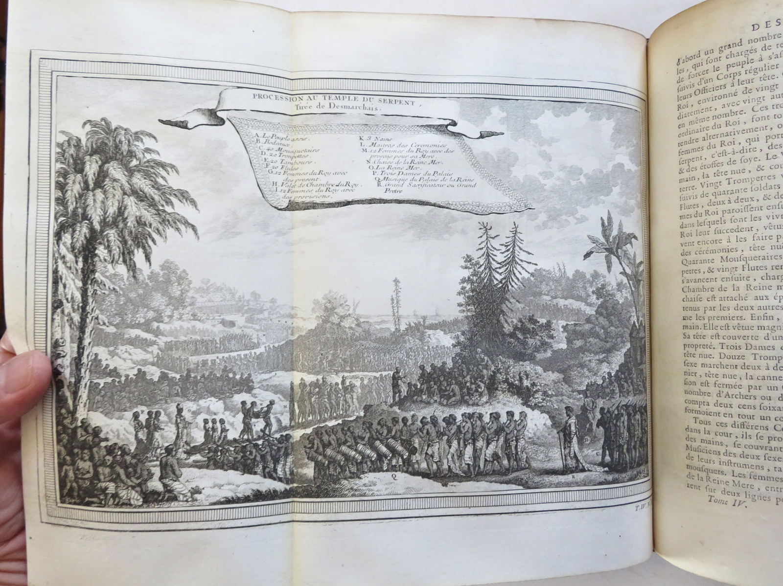 West Africa Ivory Coast Exploration History Voyages 1747 leather book 35 plates