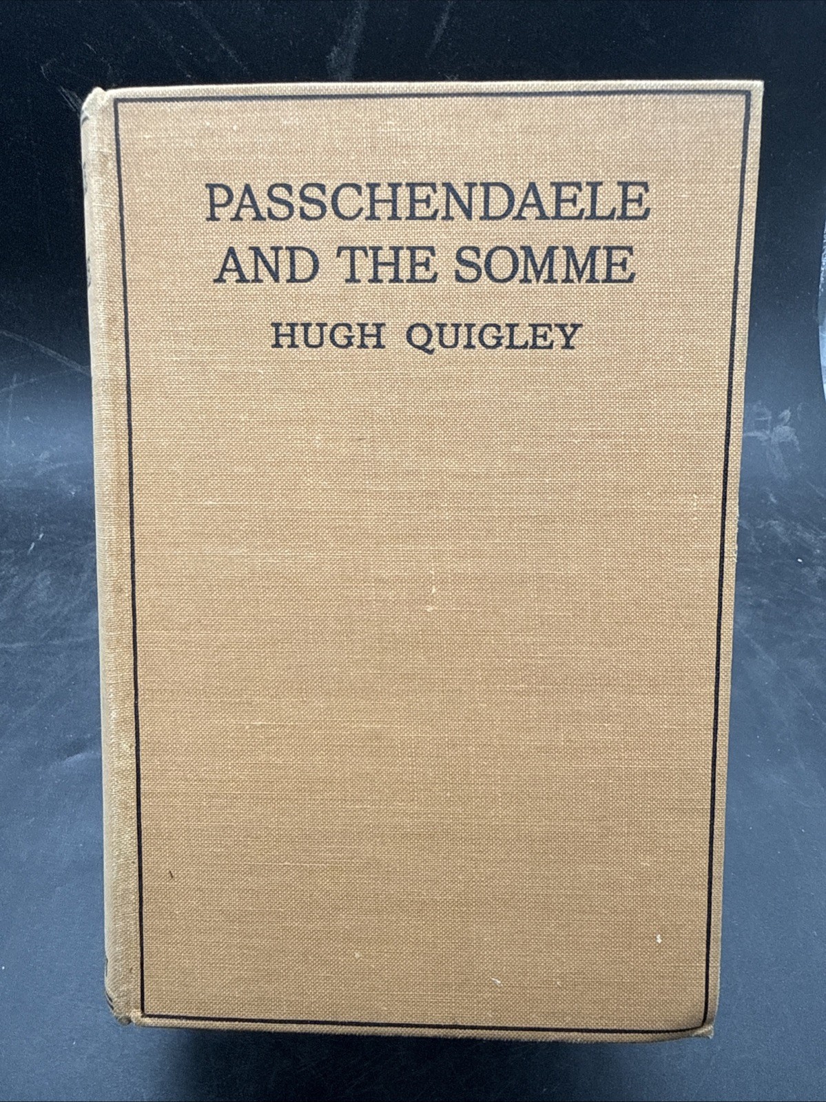 Passchendaele and the Somme A Diary of 1917 (Hugh Quigley 1928 12th Royal Scots