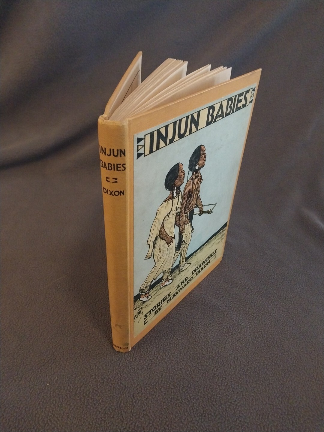 RARE Maynard Dixon / Injun Babies Eight Stories and Eight Drawings for Children