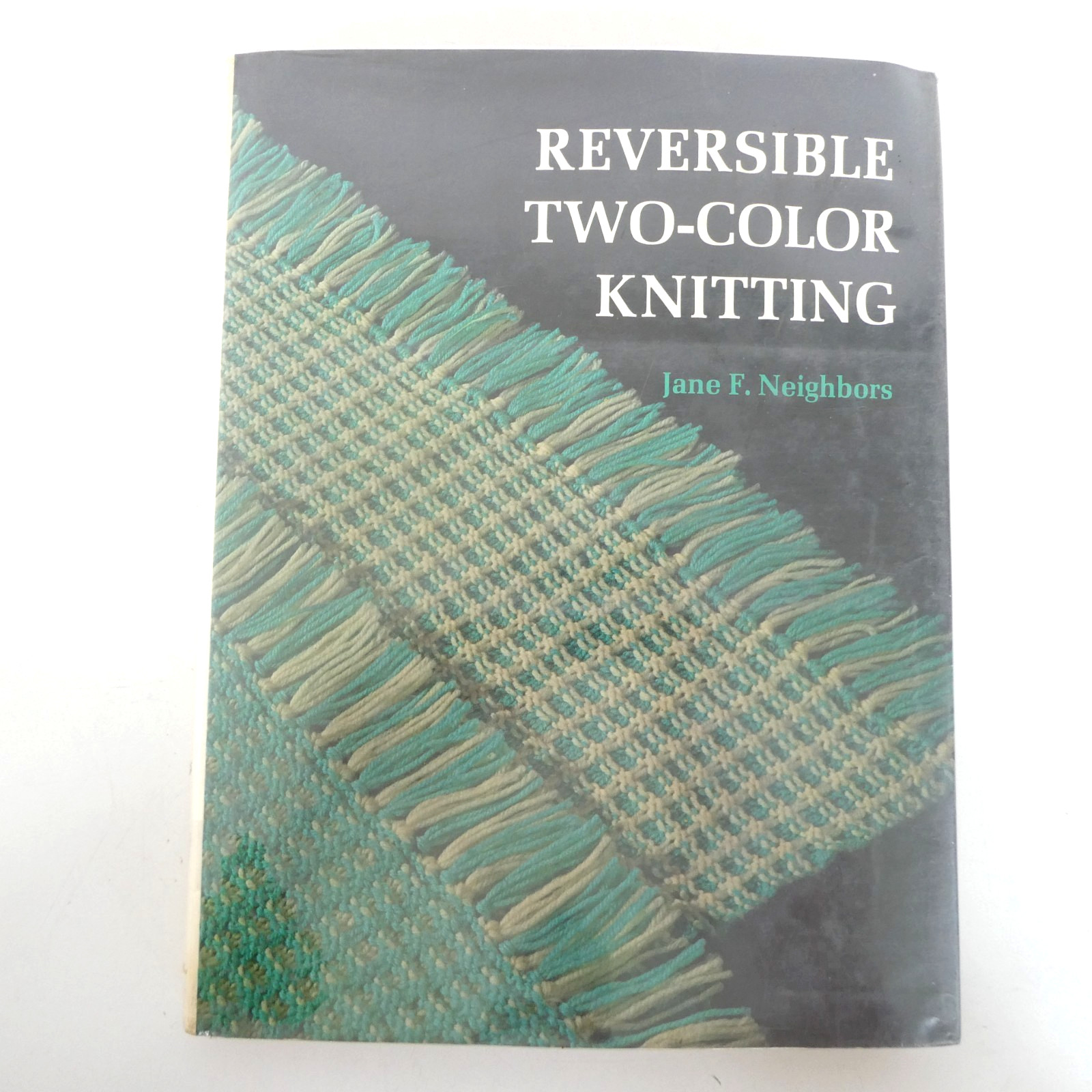 Reversible Two Color Knitting Jane Neighbors Illustrated First Ed Ex Library