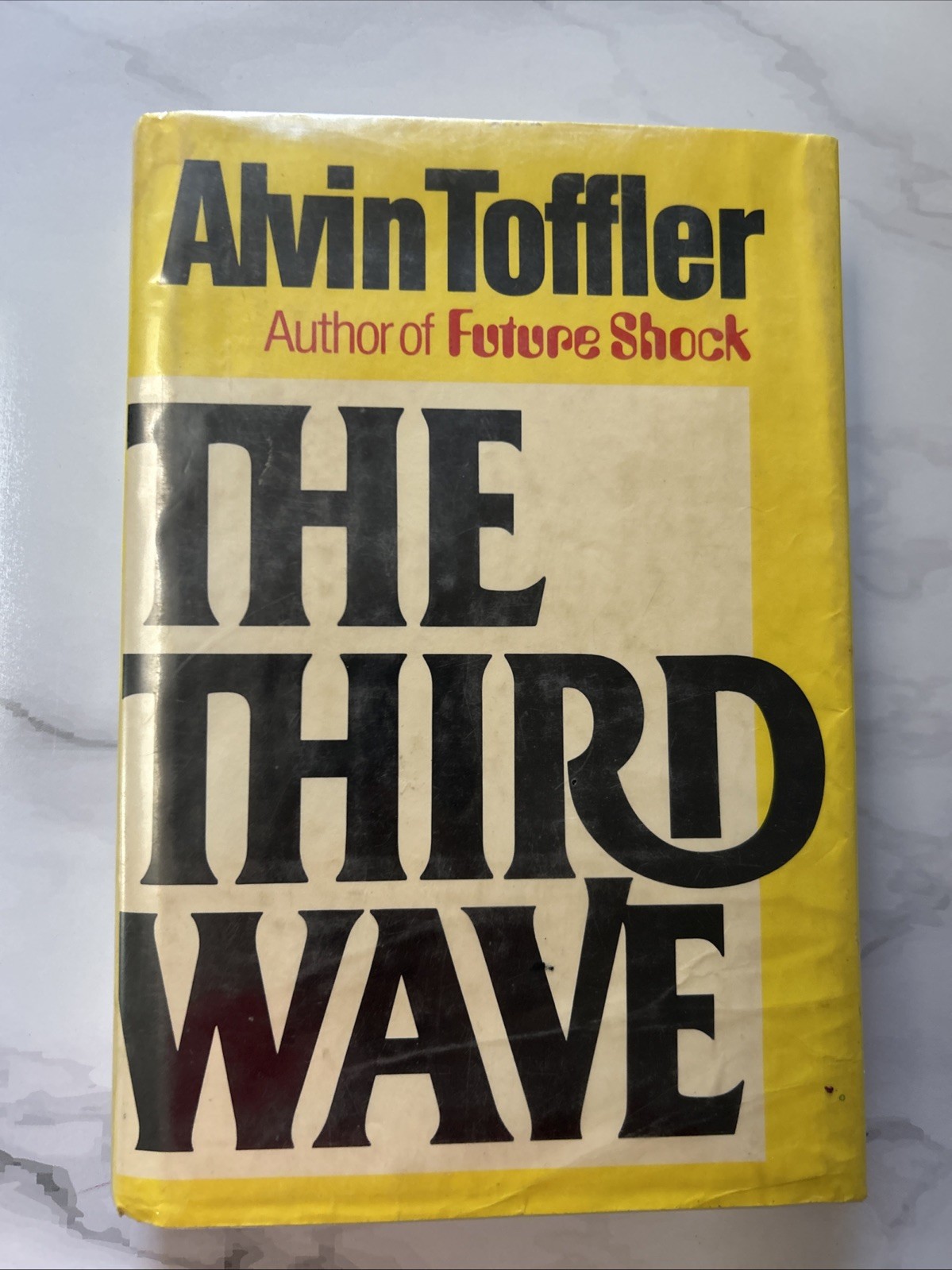 Alvin Toffler | The Third Wave | 1st Edition | 1980 Hardcover Ex-Lib Dust Jacket