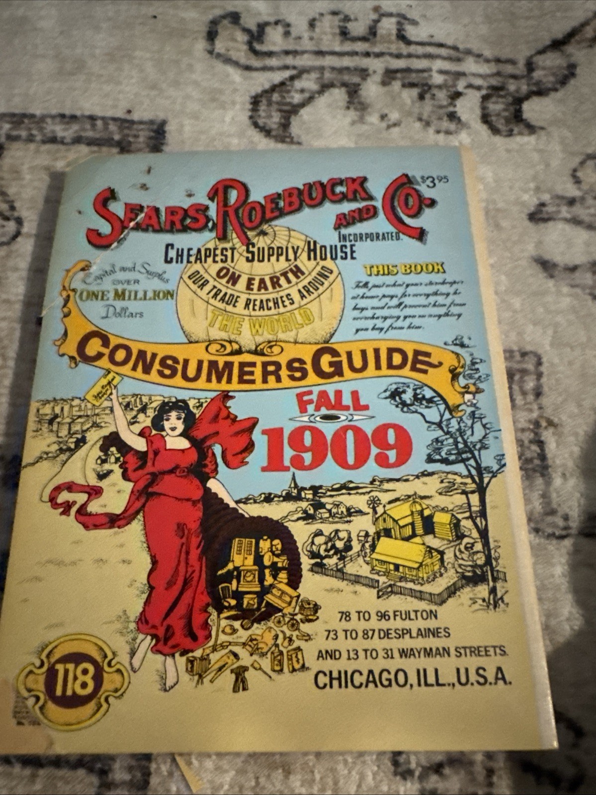 Sears, Roebuck and Co. Consumer’s Guide Fall 1909, Ventura Books 1979 Paperback