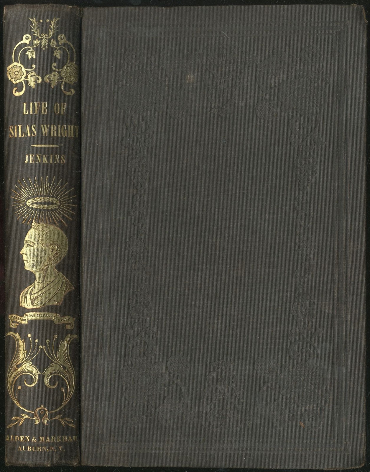 John S JENKINS / Life of Silas Wright Late Governor of the State of New 1st 1847