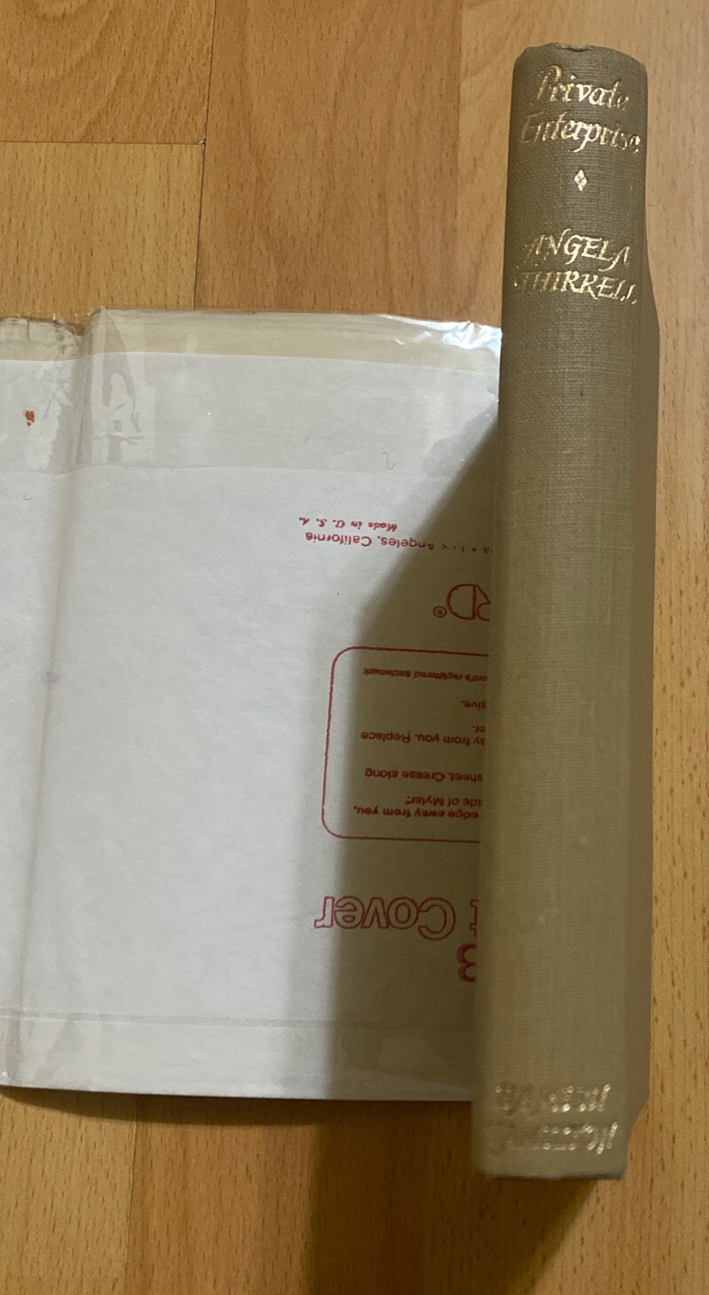 Private Enterprise Angela Thirkell 1947 1st Ed HC DJ Hamish Hamilton