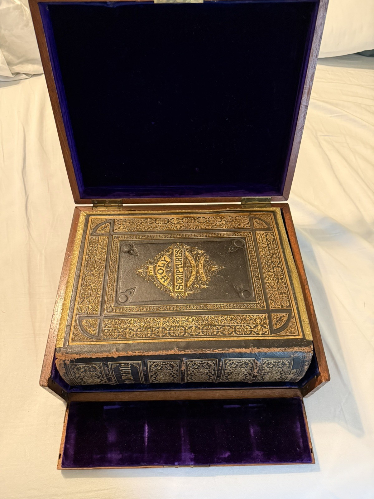 VERY RARE Brown’s Self Interpreting Family Bible Old & New Testaments 1800s