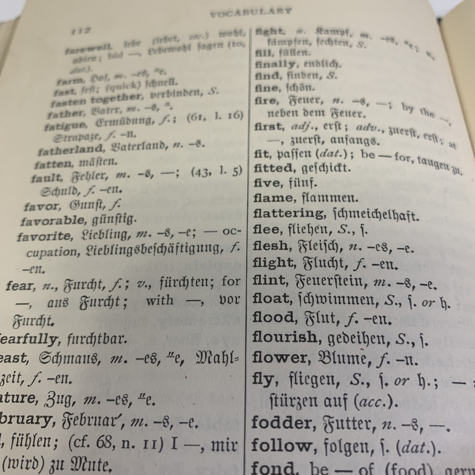 Selections For German Composition With Notes And Vocabulary Hardcover Book 1897