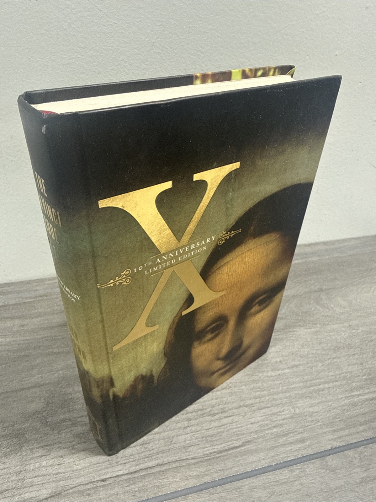 RARE! The Da Vinci Code Dan Brown 10th Anniversary Limited HC Book