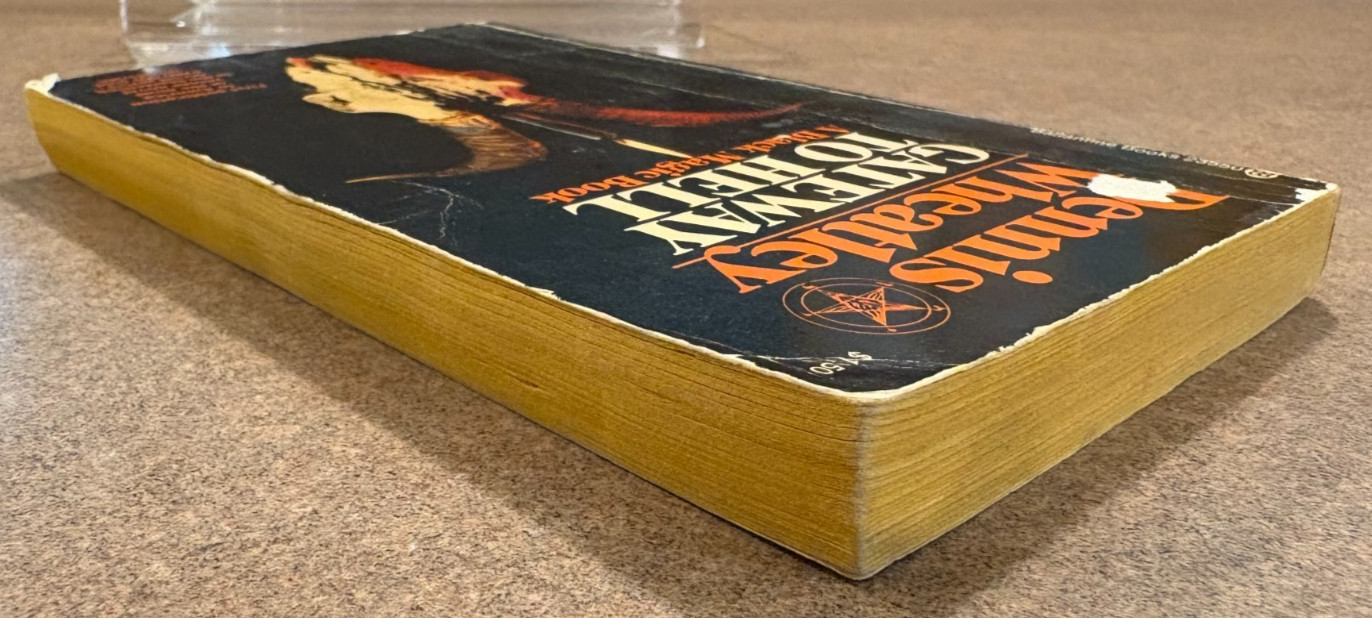 Gateway To Hell – A Black Magic Book by Dennis Wheatley 1973 Vintage Paperback