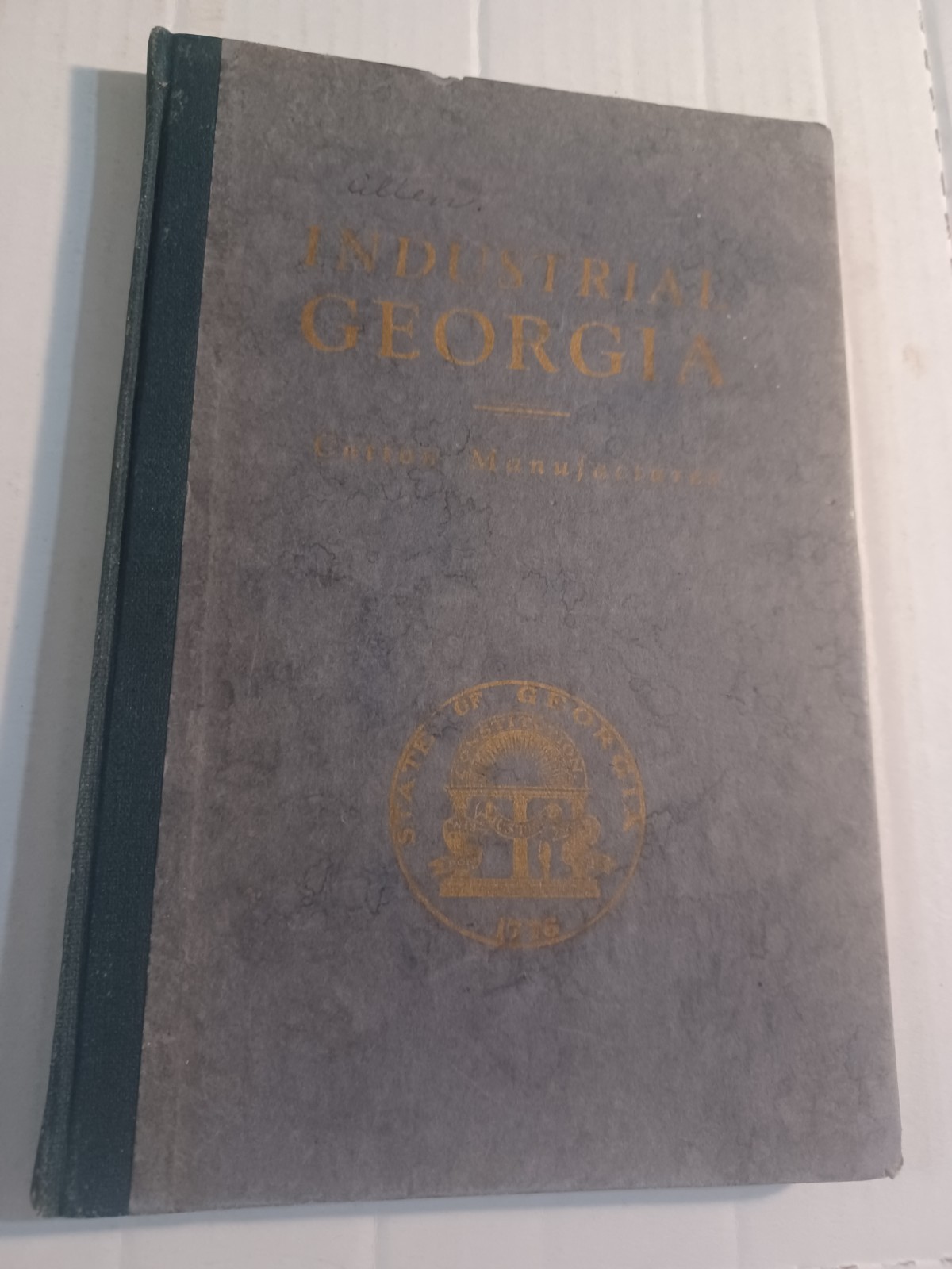 1920 Industrial Georgia Cotton Manufacturers, RARE GEorgia Power Publication