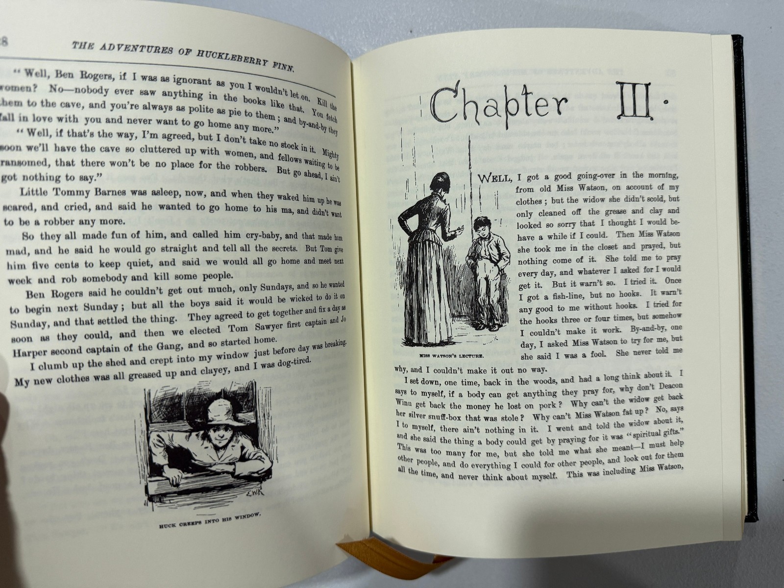 Easton Press Adventures of HUCKLEBERRY FINN by Mark Twain Deluxe Limited Edition