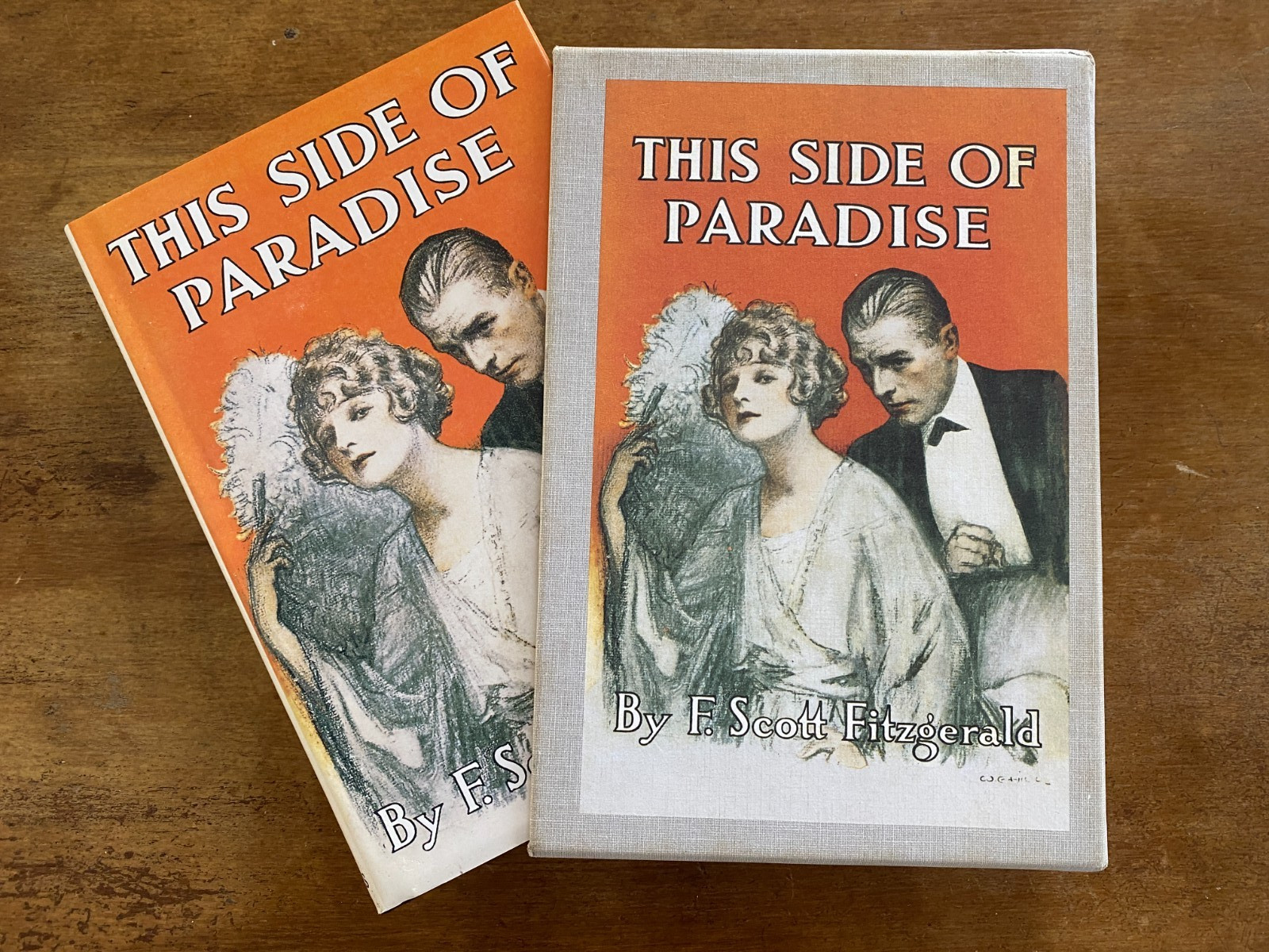This Side of Paradise Book F. Scott Fitzgerald First Edition Library HC Slipcase