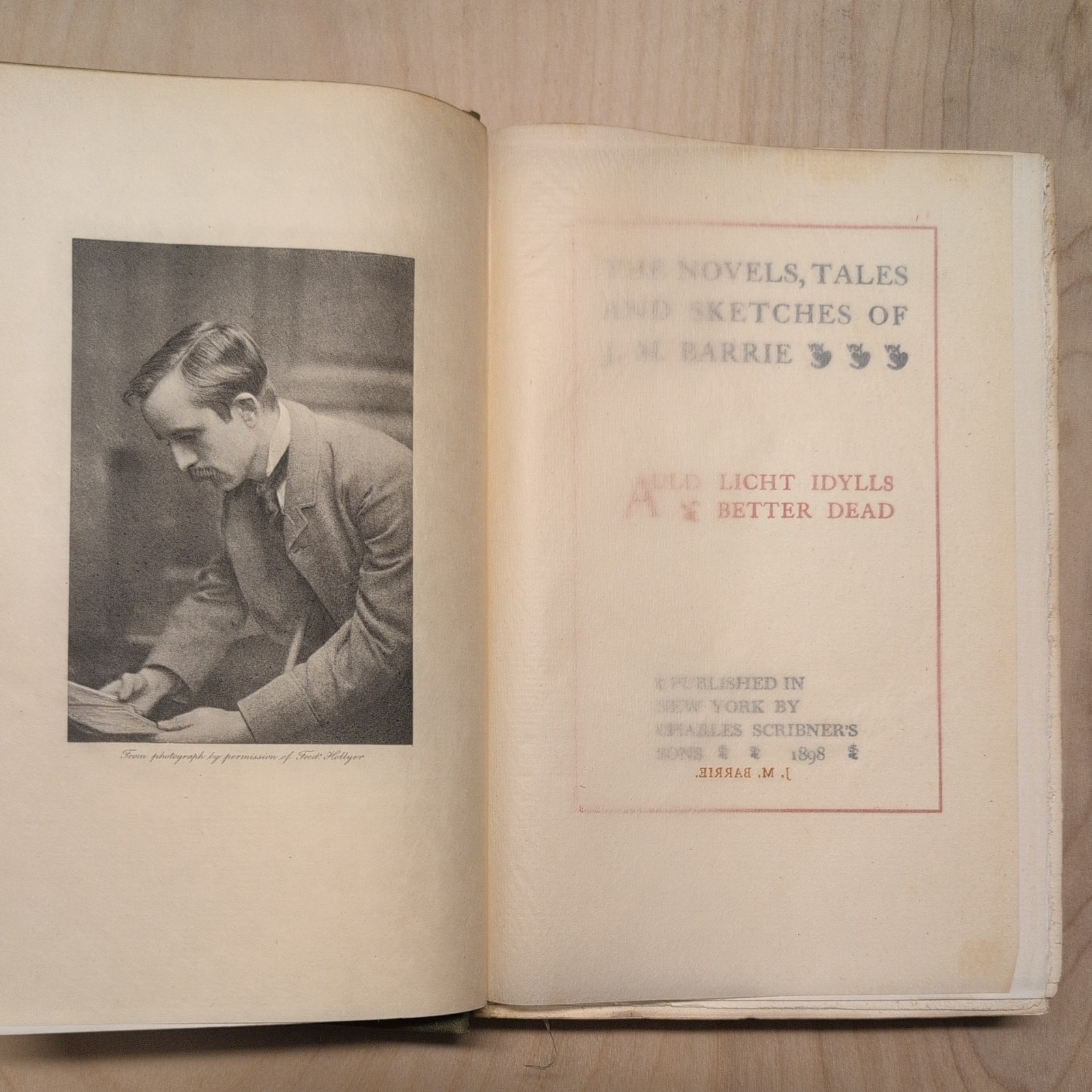 The Novels, Tales and Sketches of J. M. Barrie, Five Volumes 1896