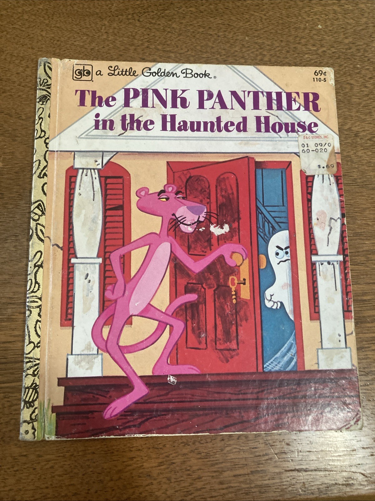 The Pink Panther In The Haunted House Vintage Children’s Book 1980 3rd Printing