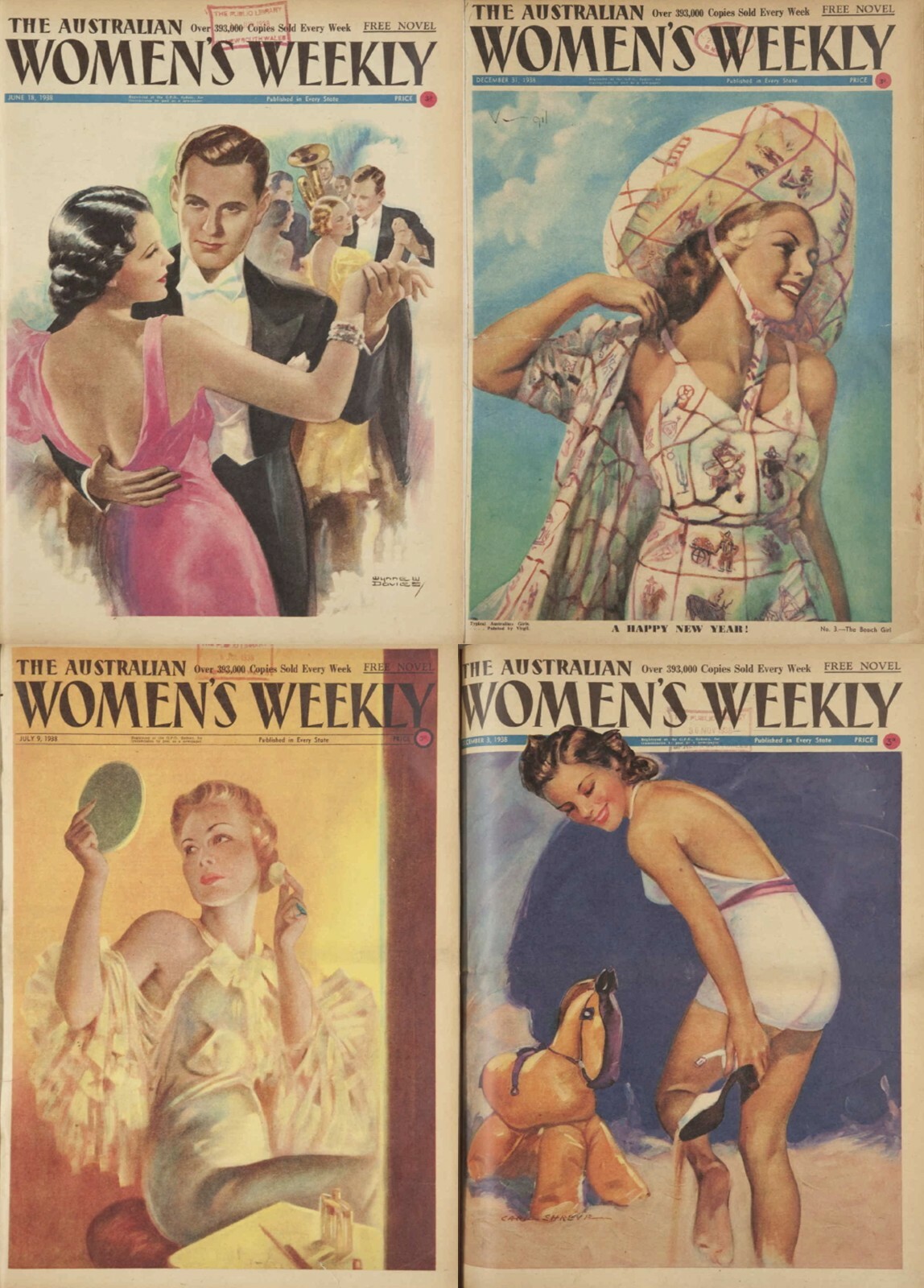 The Australian Women’s Weekly Magazine Vol.2 (1936-1938) – 157 Old Issues on DVD