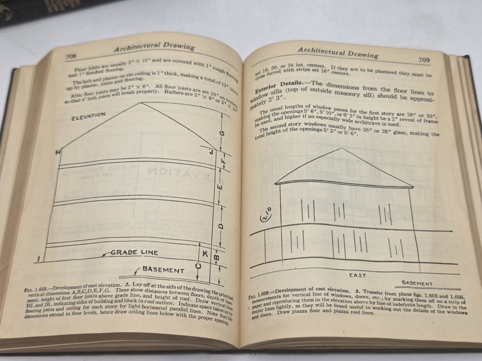 AUDELS Carpenters and Builders Guide Vol 1-4 1937 Complete Set Books Vintage