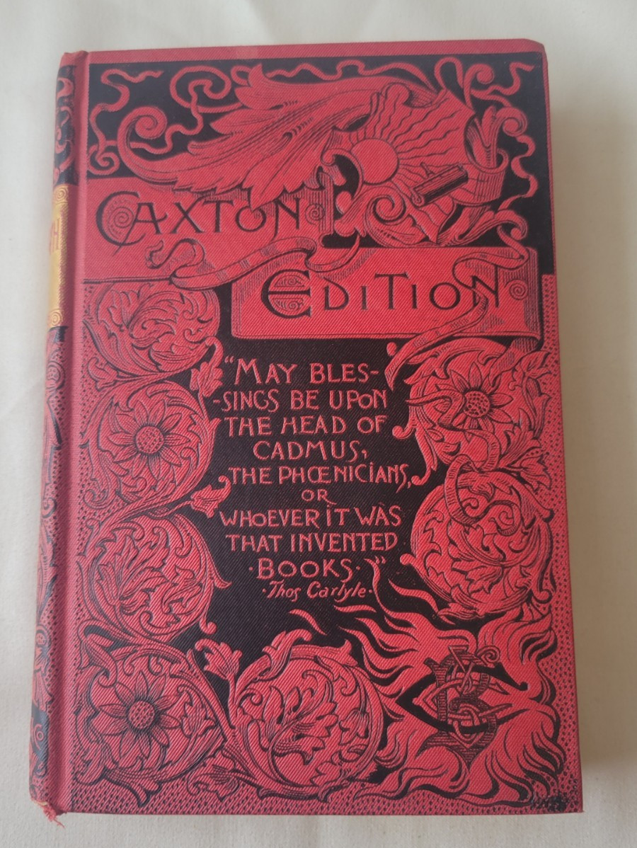 Kenilworth by Sir Walter Scott Antique Book 1880s Belford Caxton Edition