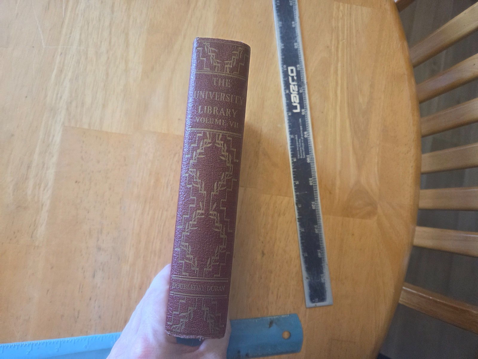 The University Library – Volume VII – John Huston Finlay – 1936 Doubleday Hardco