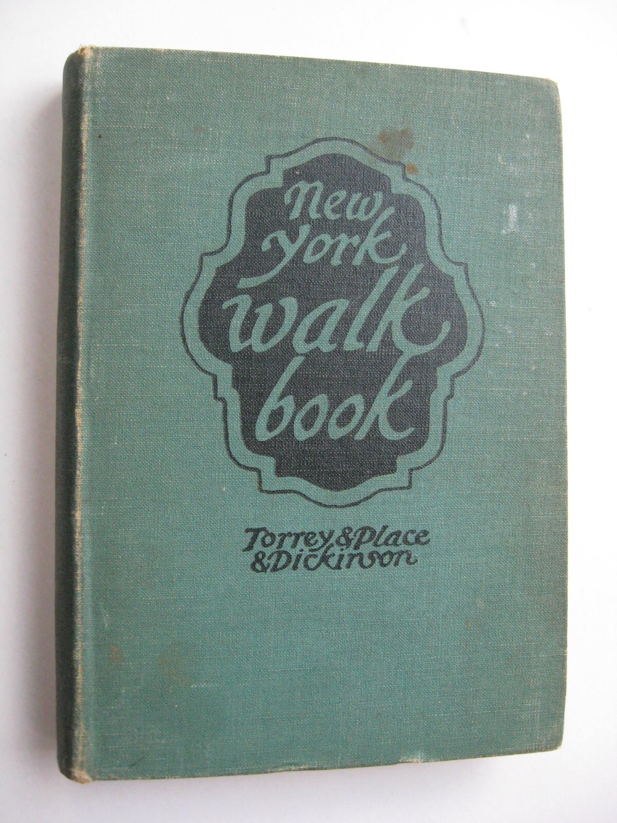 NEW YORK WALK BOOK ~ Torrey, Place & Dickinson HC 1934 ILLUS Fold-out Maps – 17