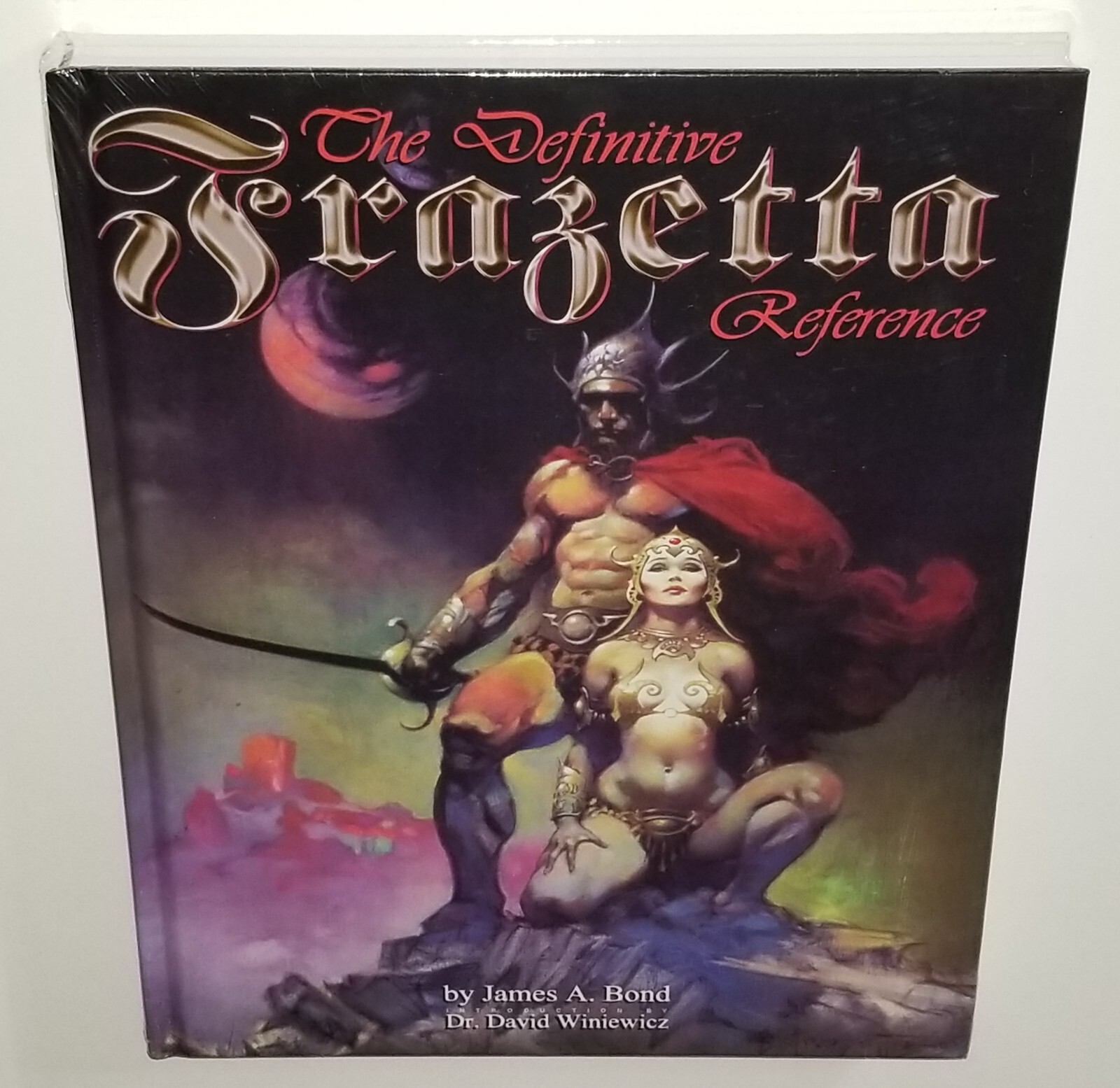 FRANK FRAZETTA HC 1ST ED SEALED ART 08 FANTASY PRINT POSTER COMIC BOOK CONAN NM